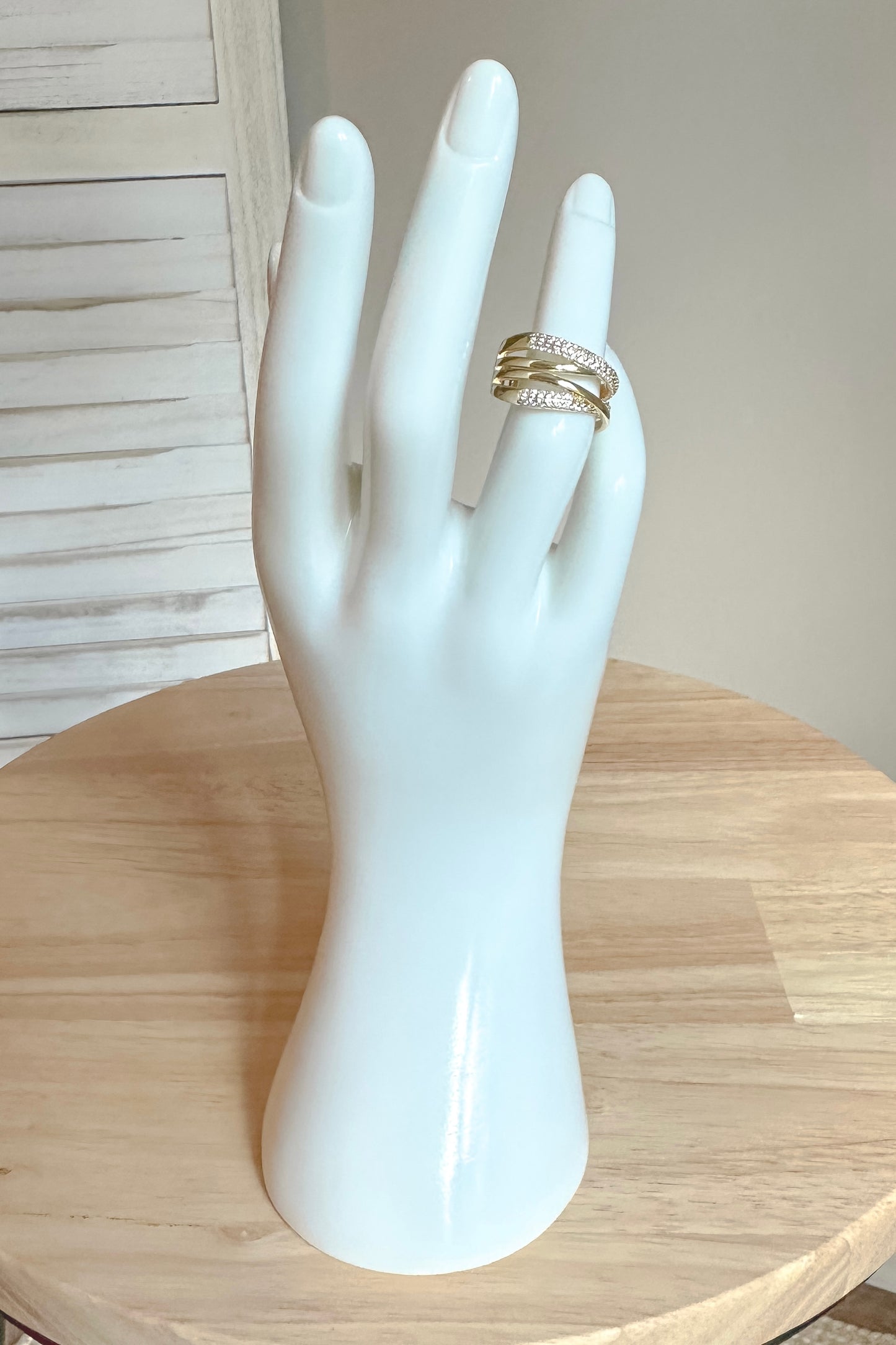 Vintage Rhinestone Ring