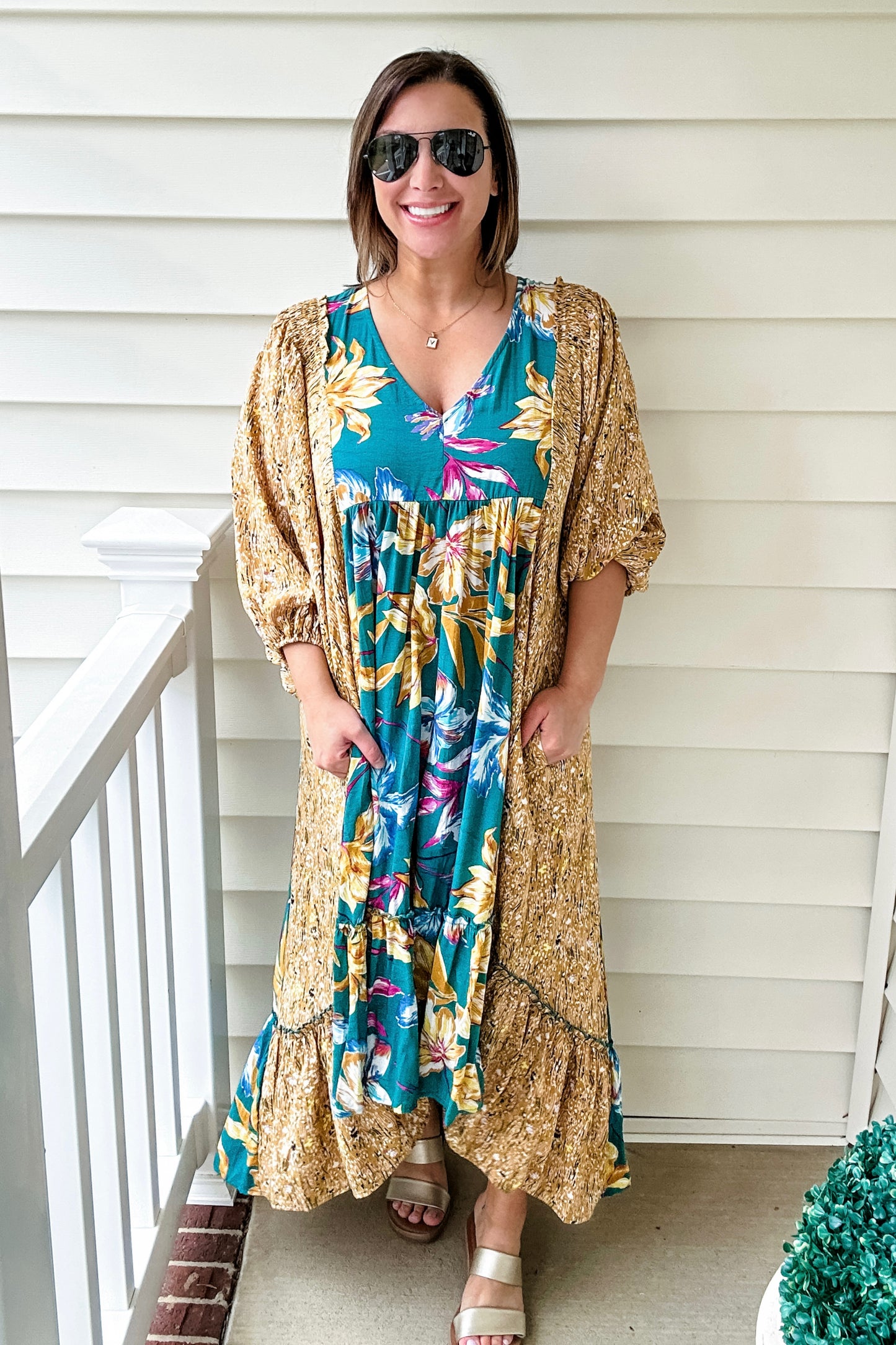 (M) Oversized Boho Boutique Dress