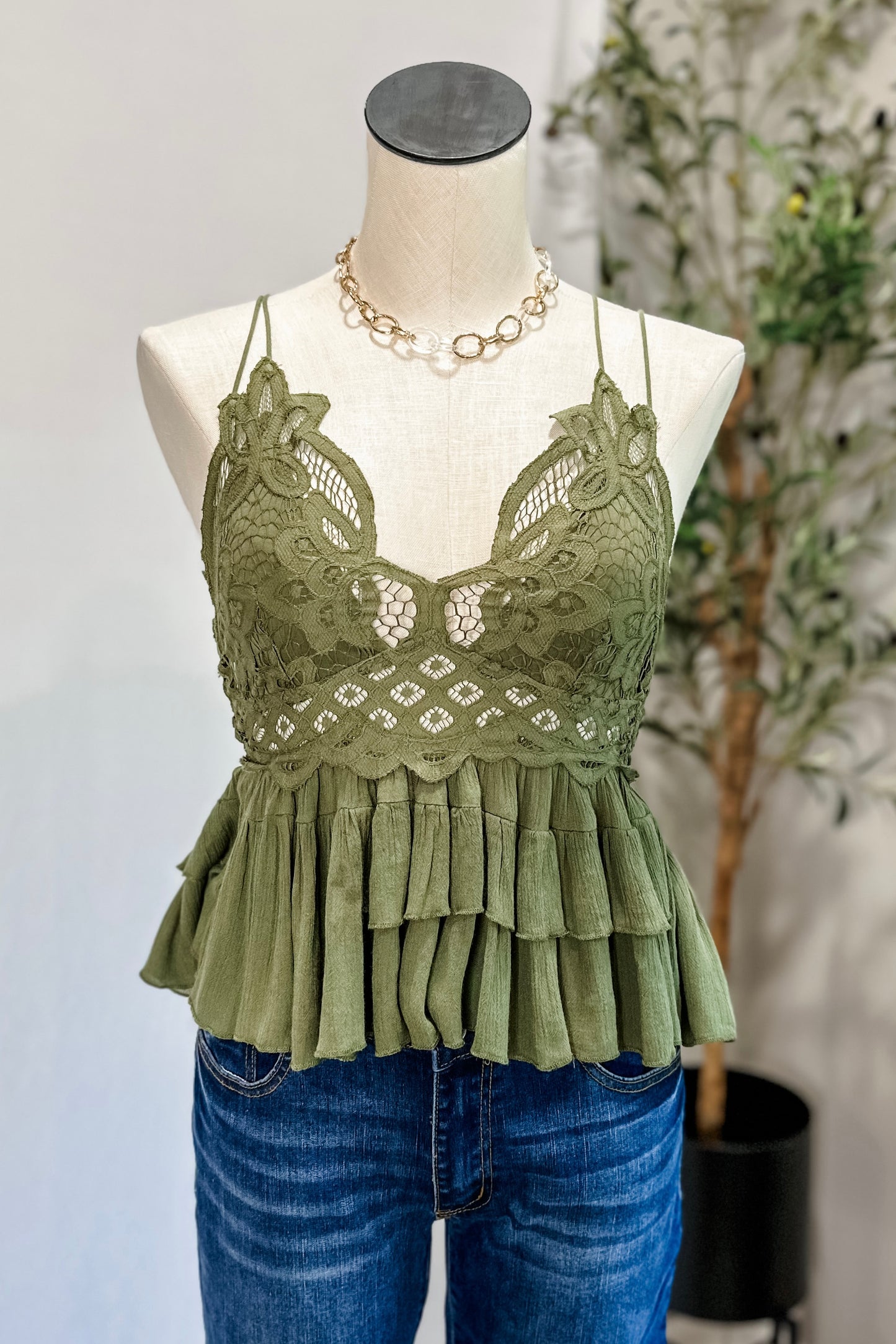 (S) Free People Bralette Top