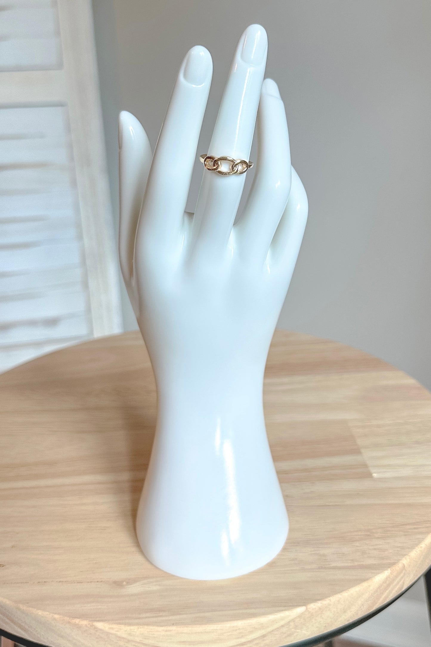 Dainty Chain Ring