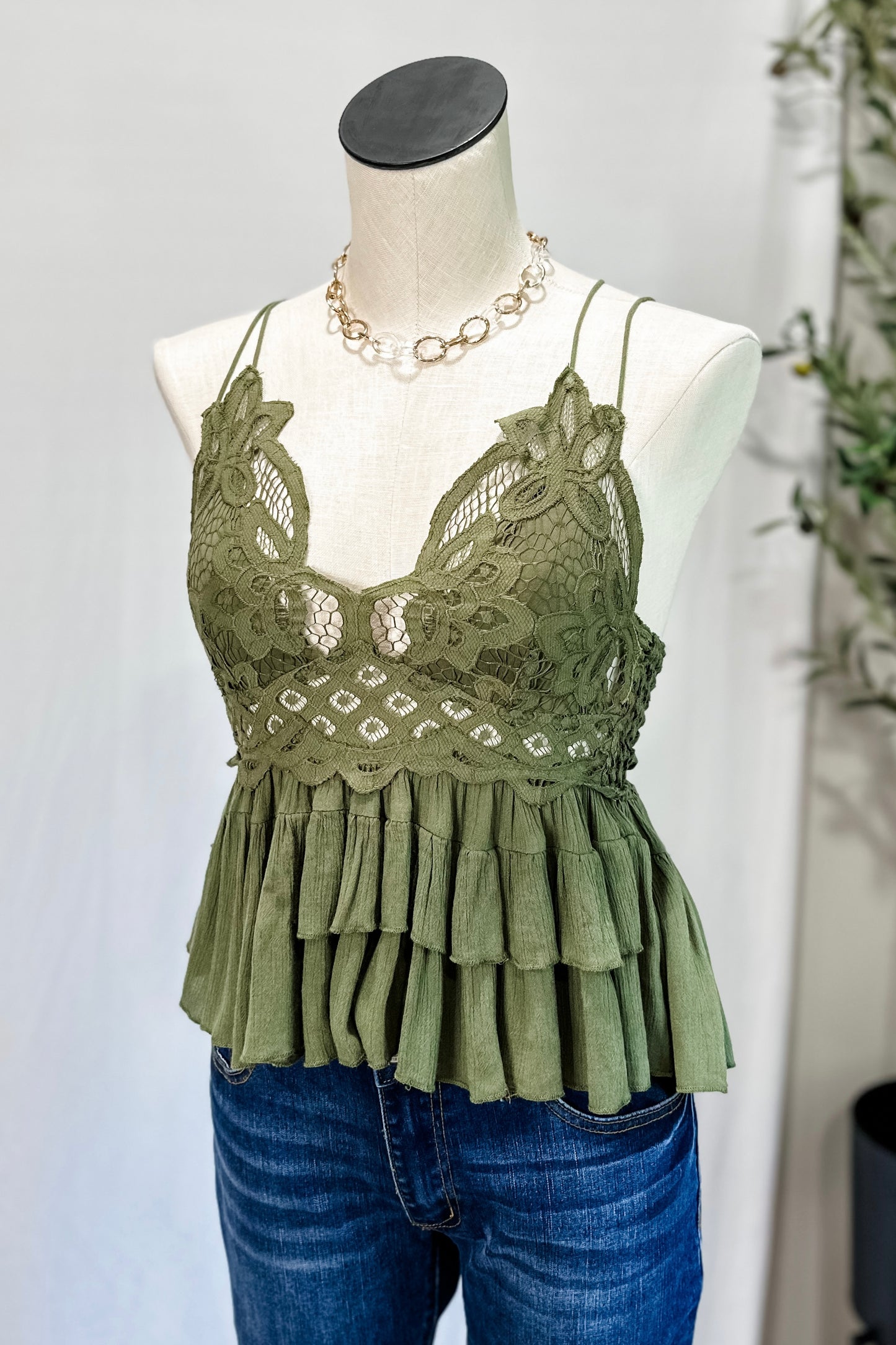 (S) Free People Bralette Top