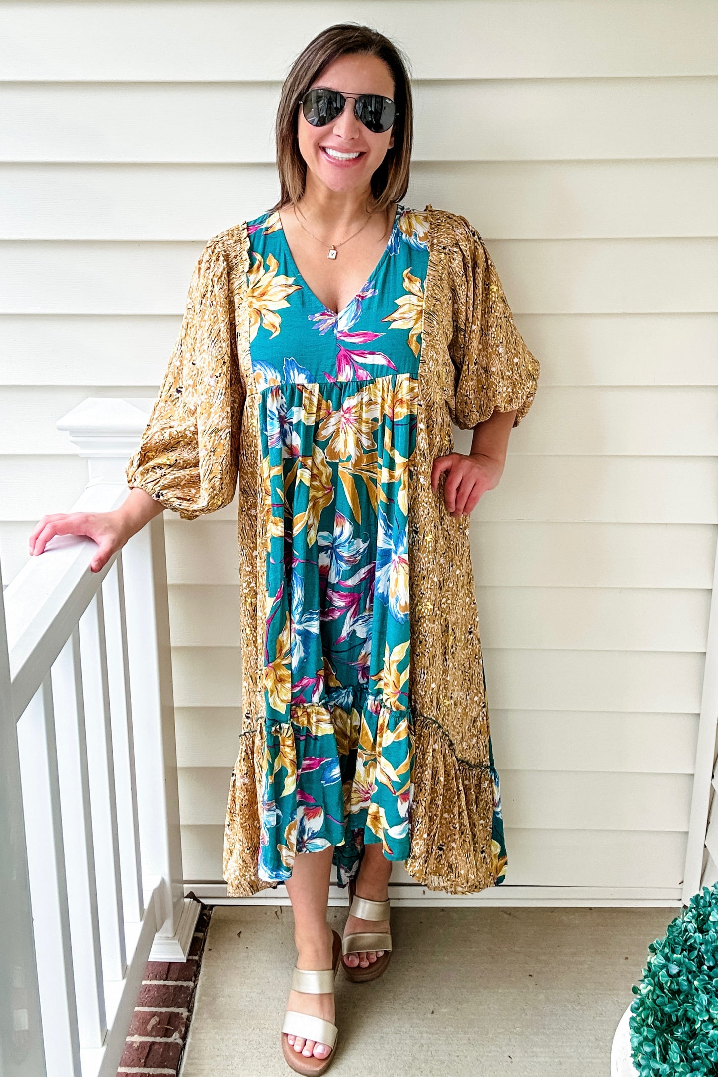 (M) Oversized Boho Boutique Dress