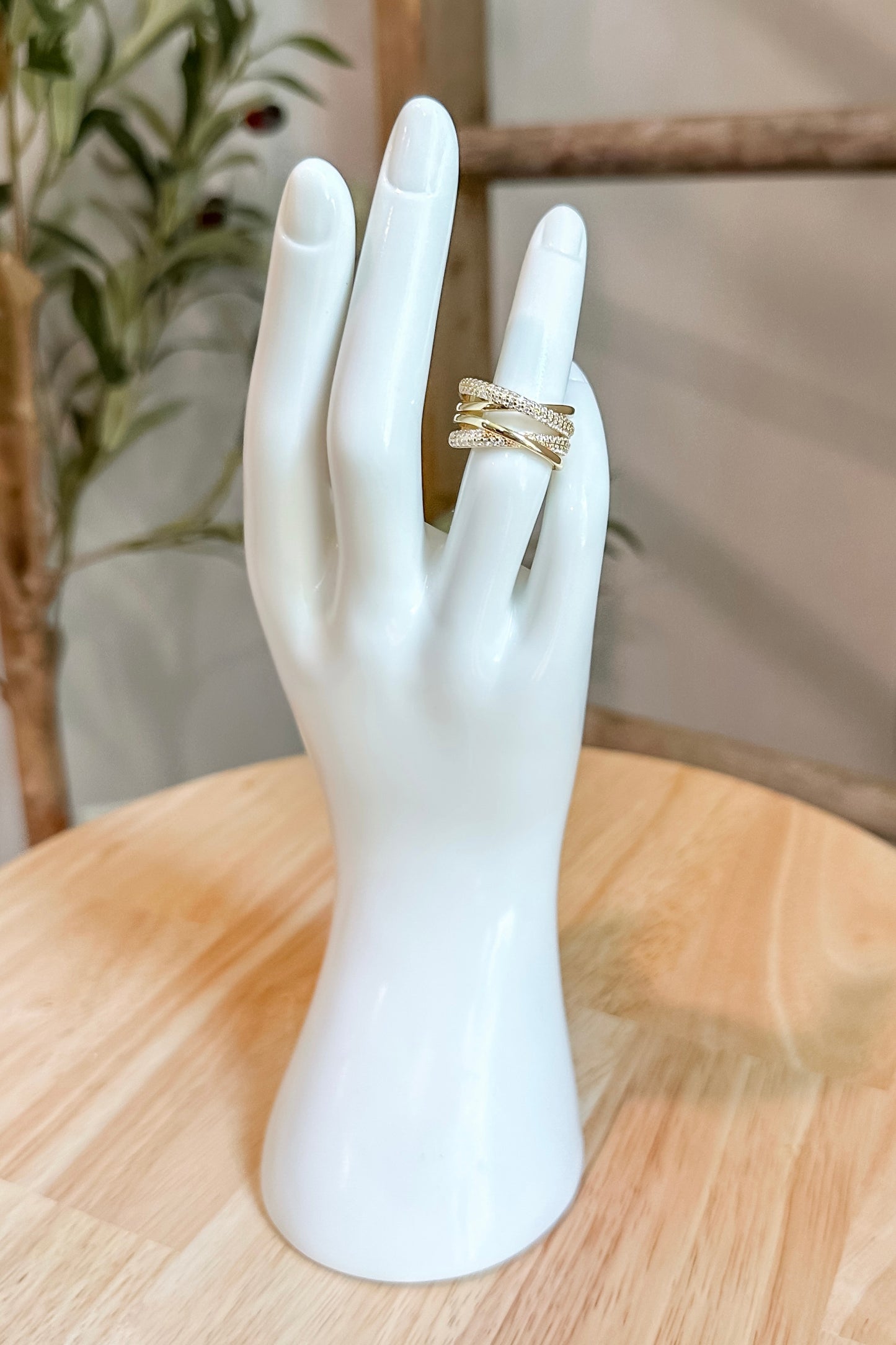 Vintage Rhinestone Ring