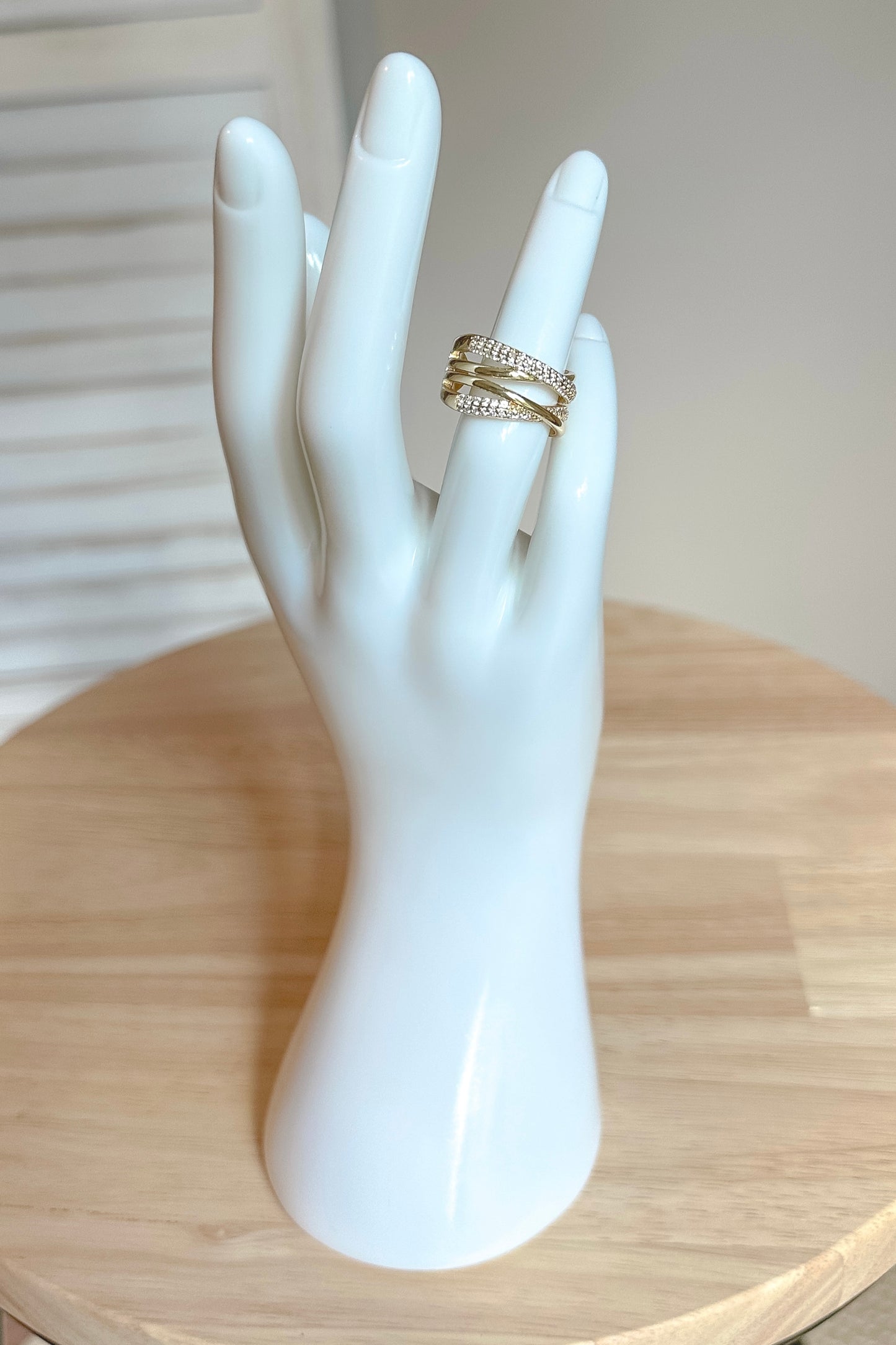 Vintage Rhinestone Ring