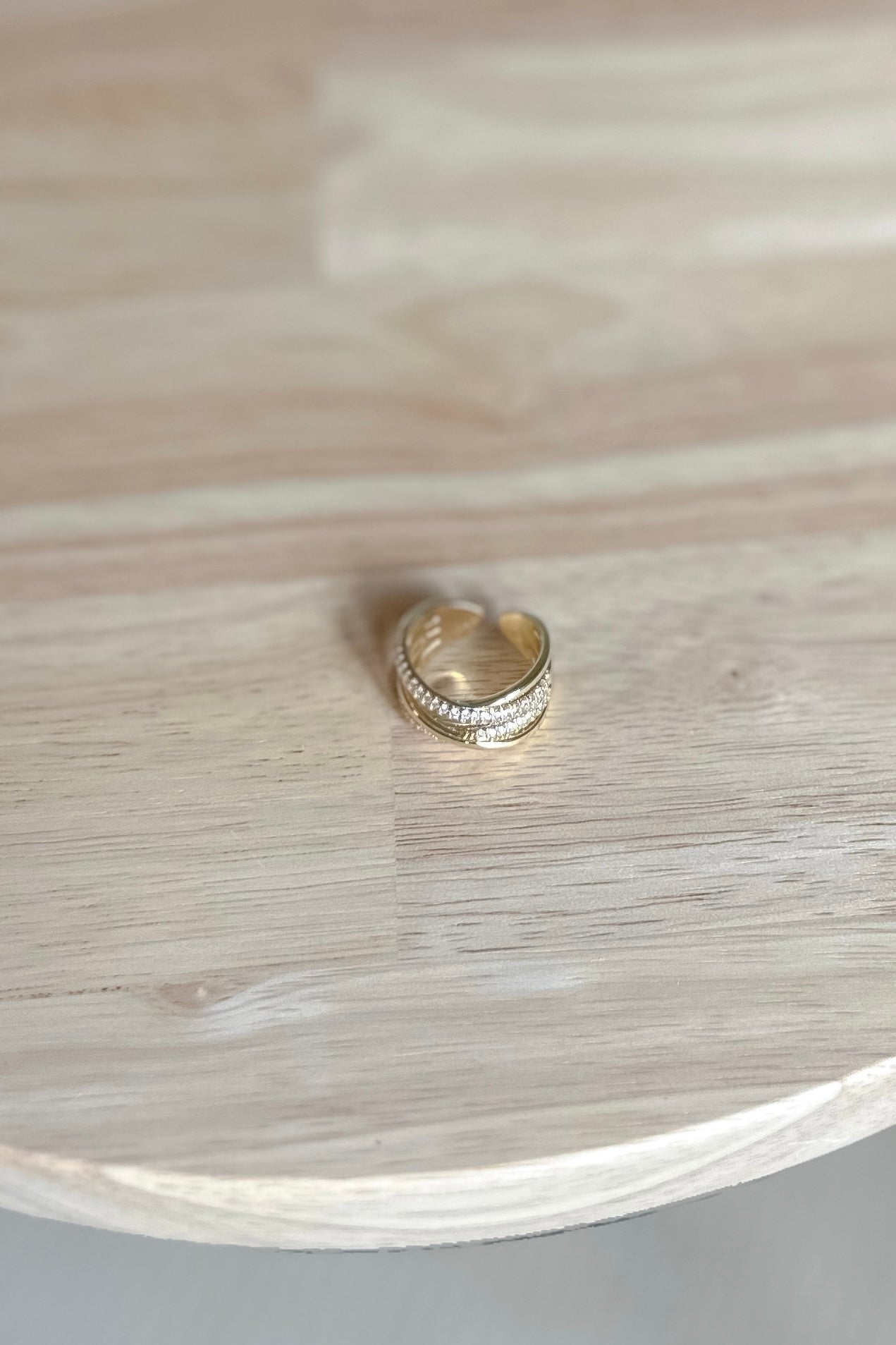 Vintage Rhinestone Ring