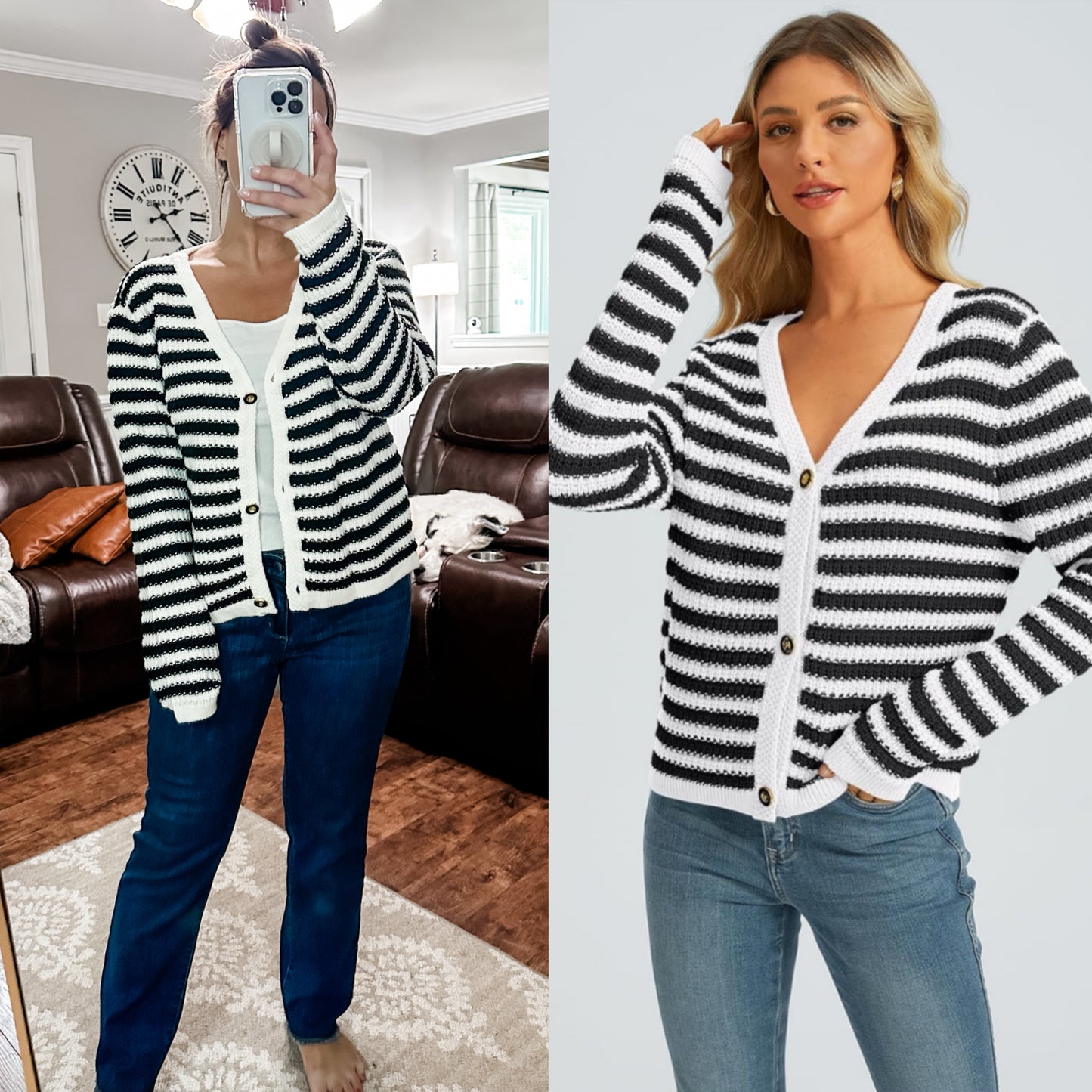 (L) Old Money Cardigan