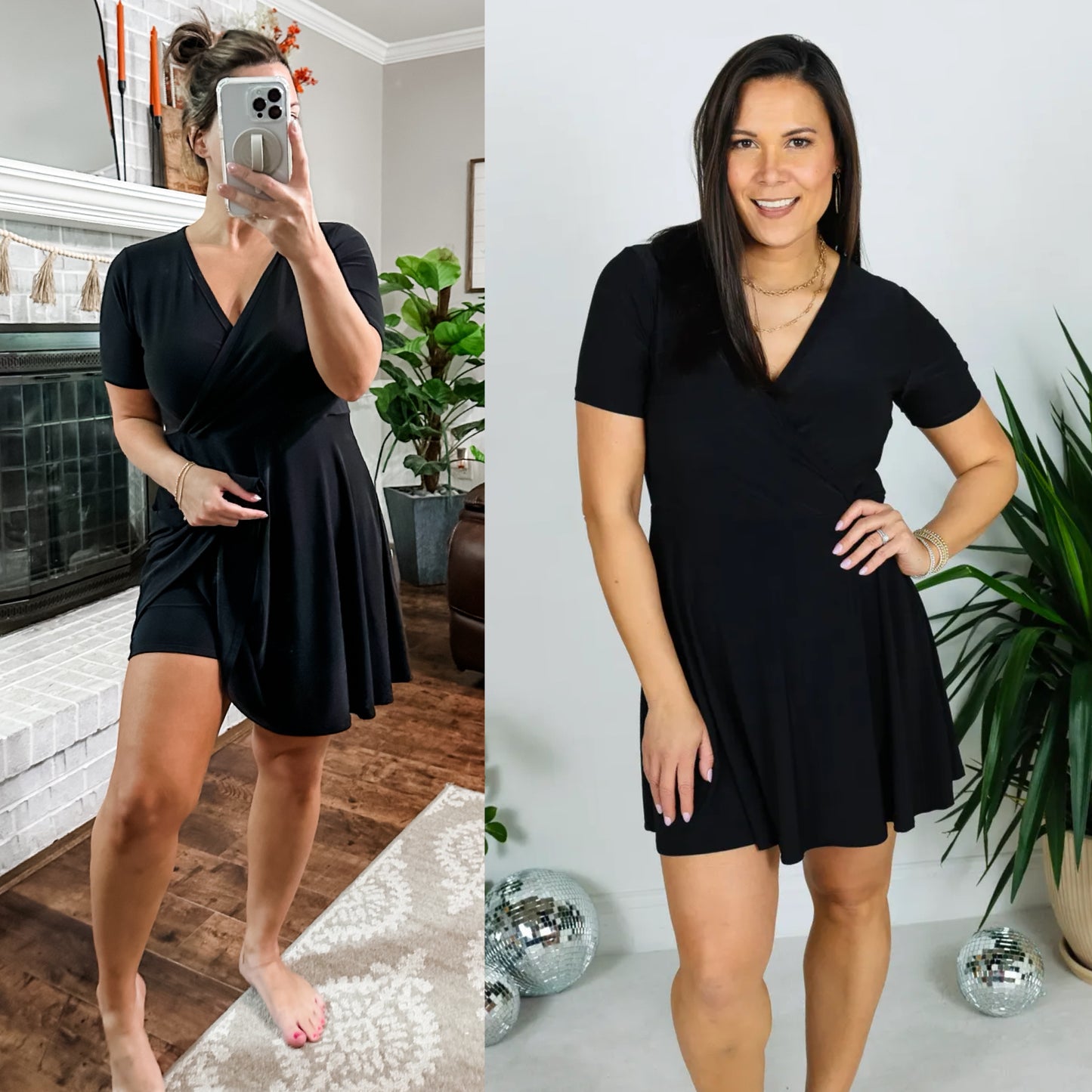 (L) Boutique Skort Dress