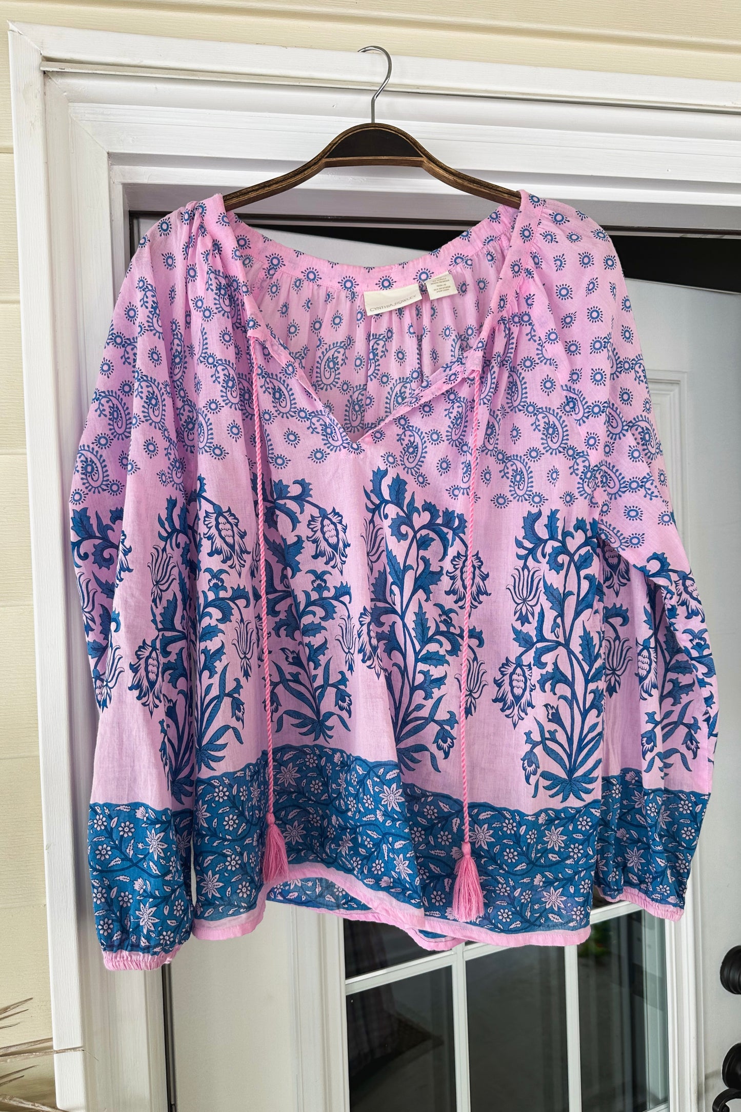 (S) Cynthia Rowley Blouse