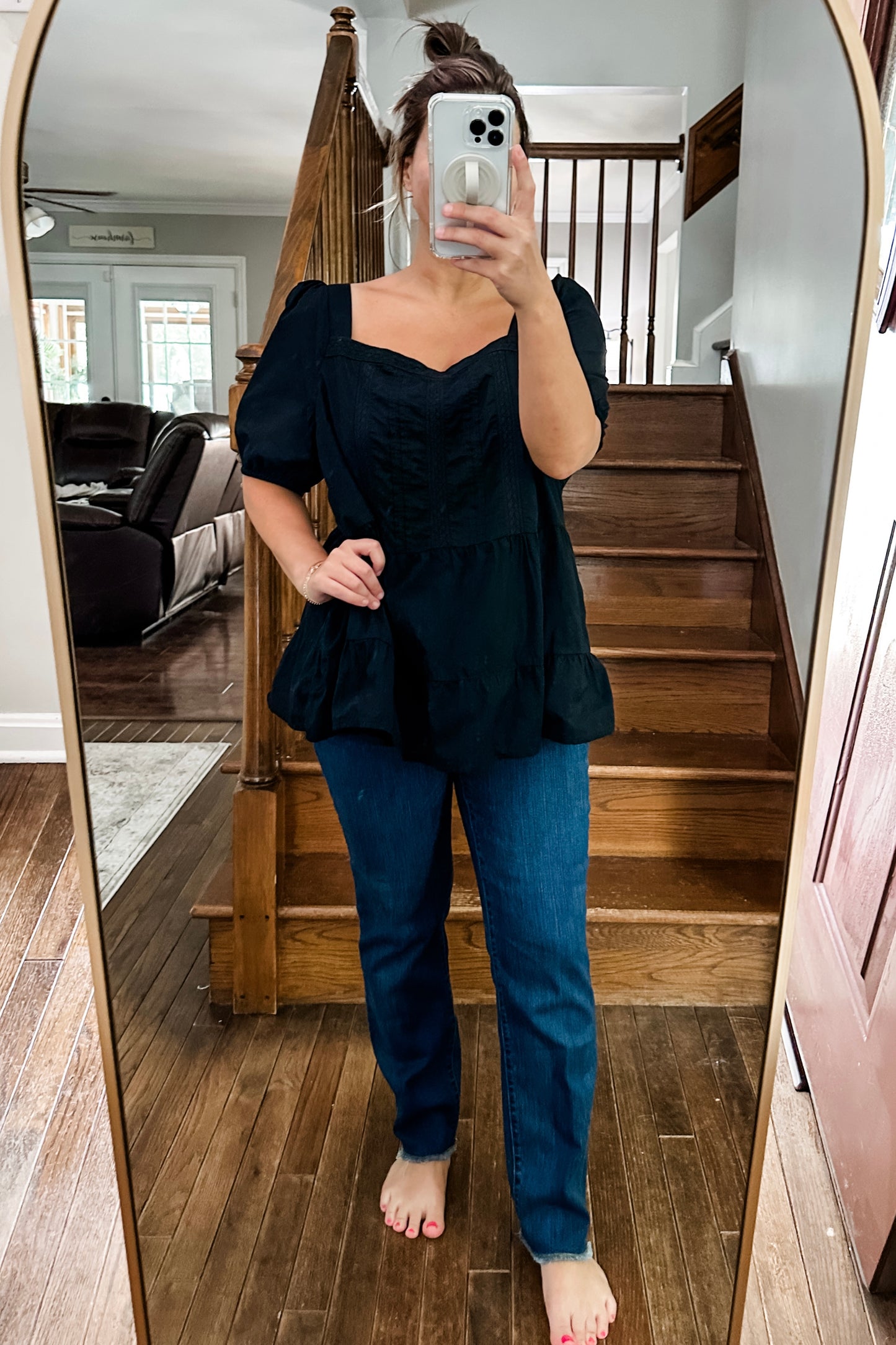 (XL) Loft Lace Blouse