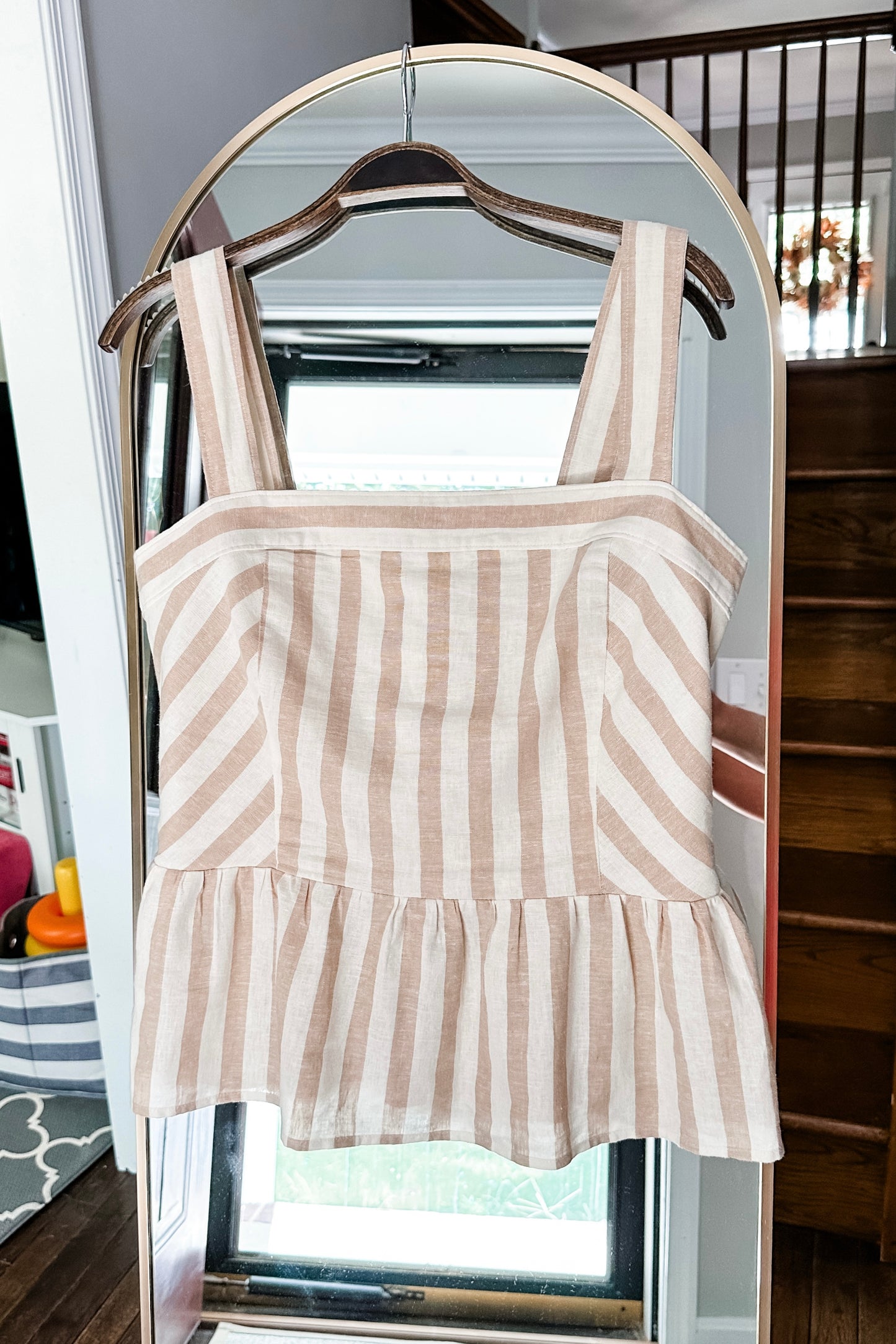 (M) Draper James Stripe Tank