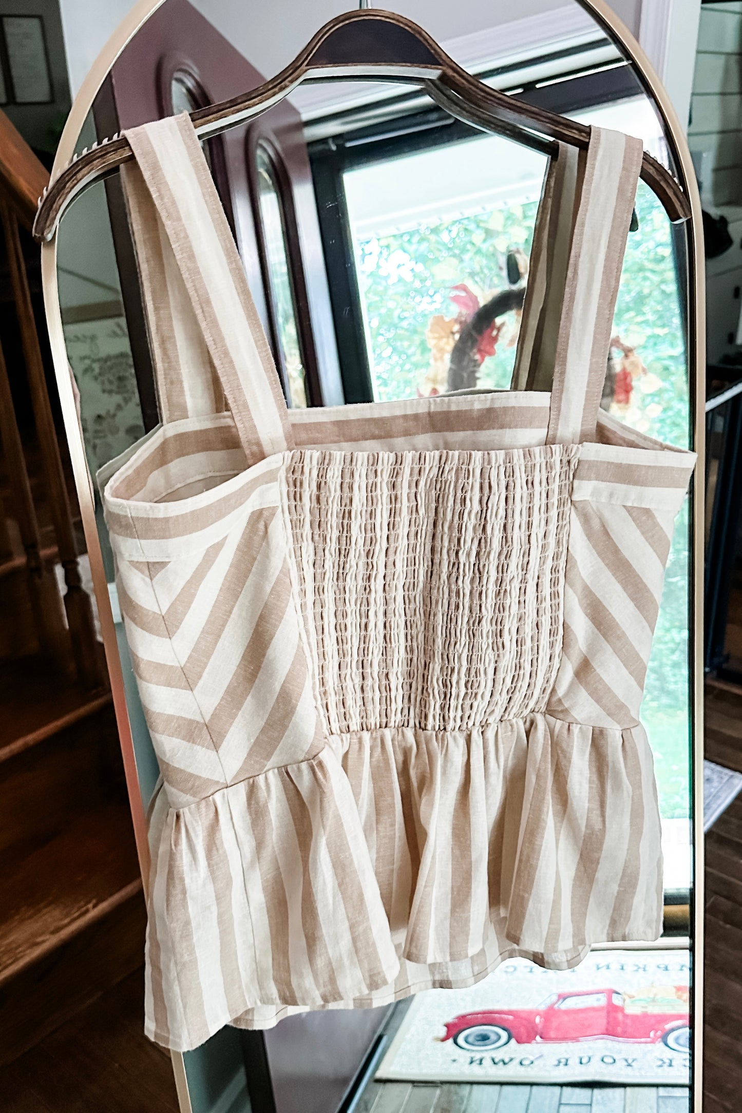 (M) Draper James Stripe Tank