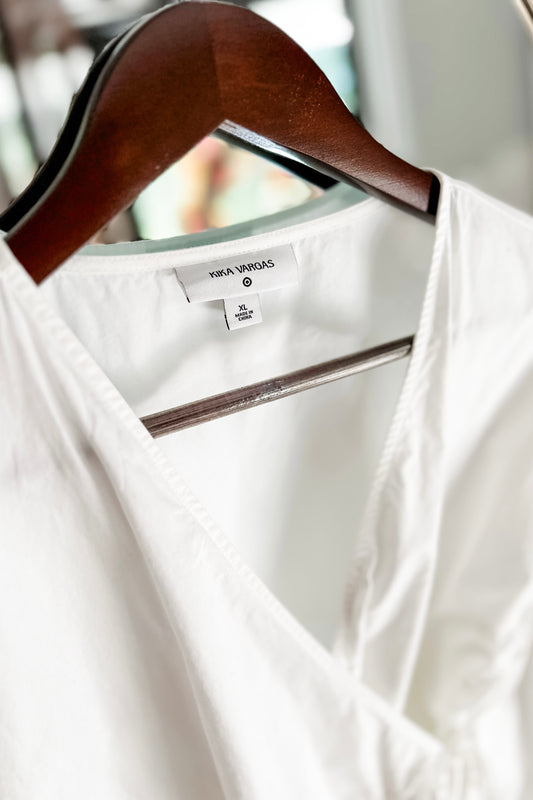 (XL) Kiki Vargas Scallop Top