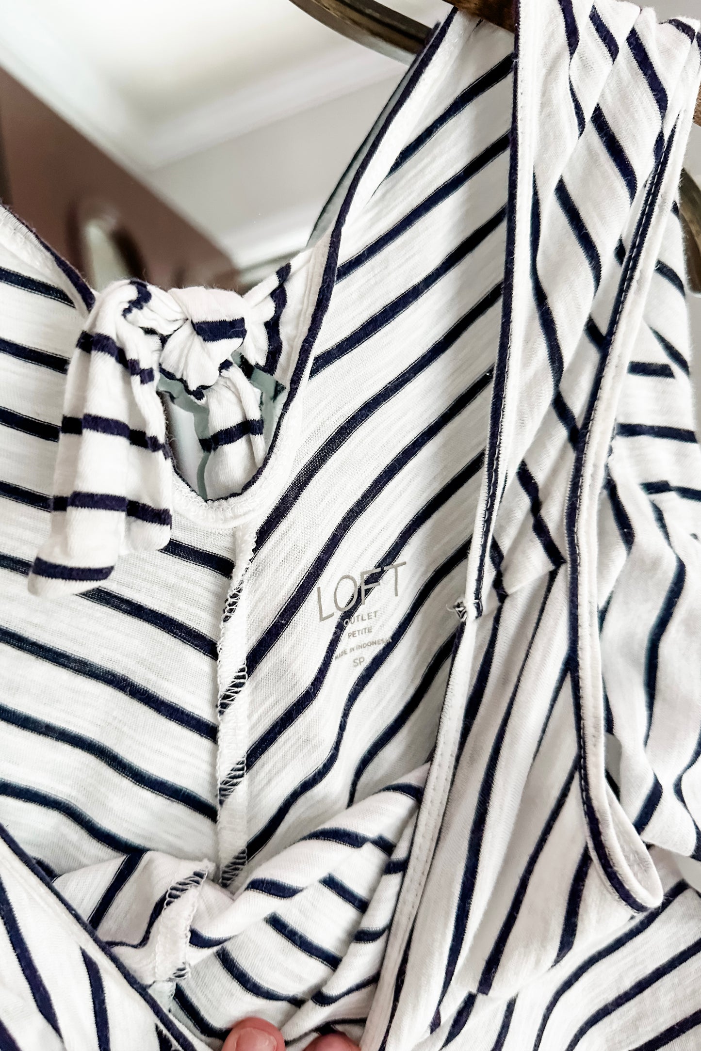 (S) Loft Striped Tank