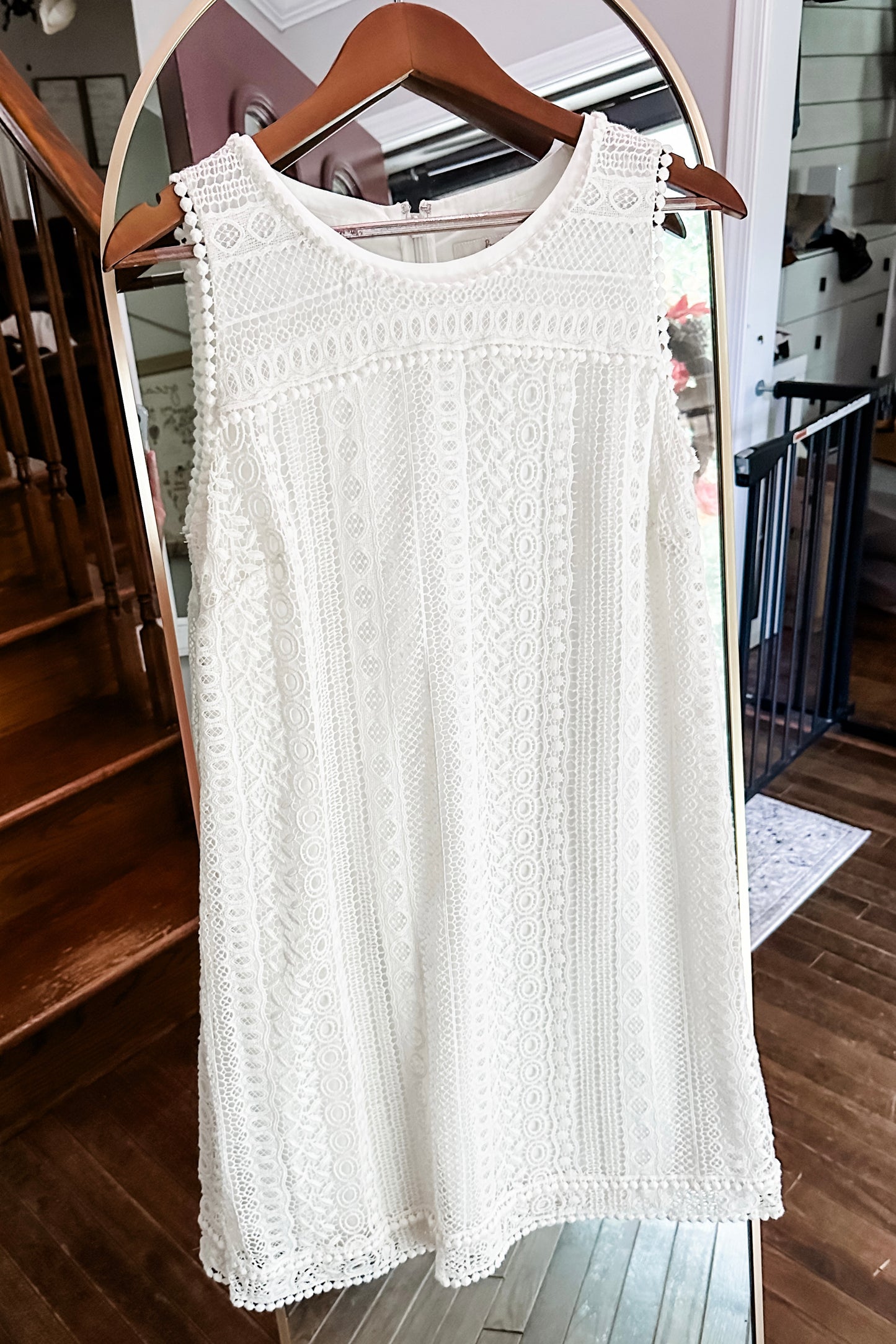 (8) Boden Lace Shift Dress