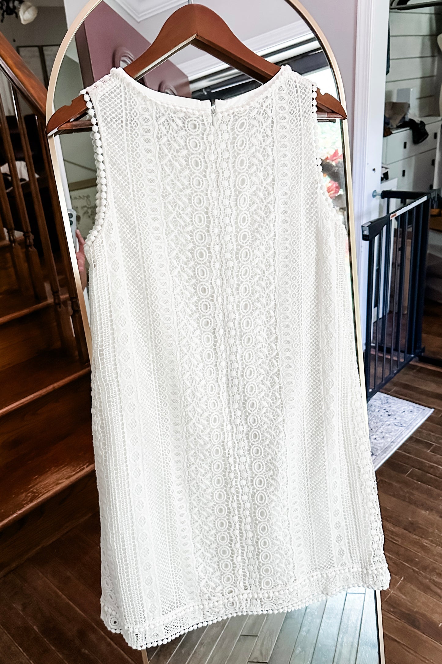 (8) Boden Lace Shift Dress
