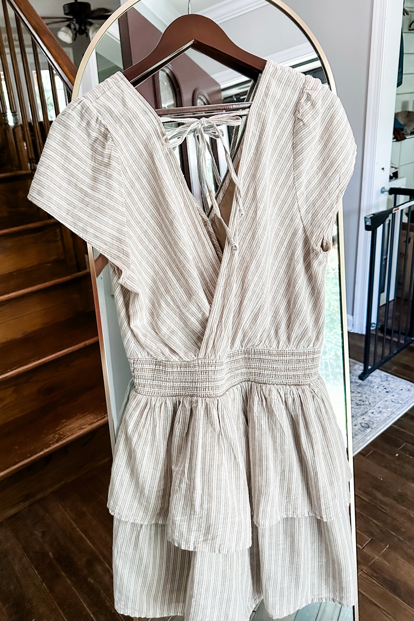 (L) American Eagle Ruffle Dress