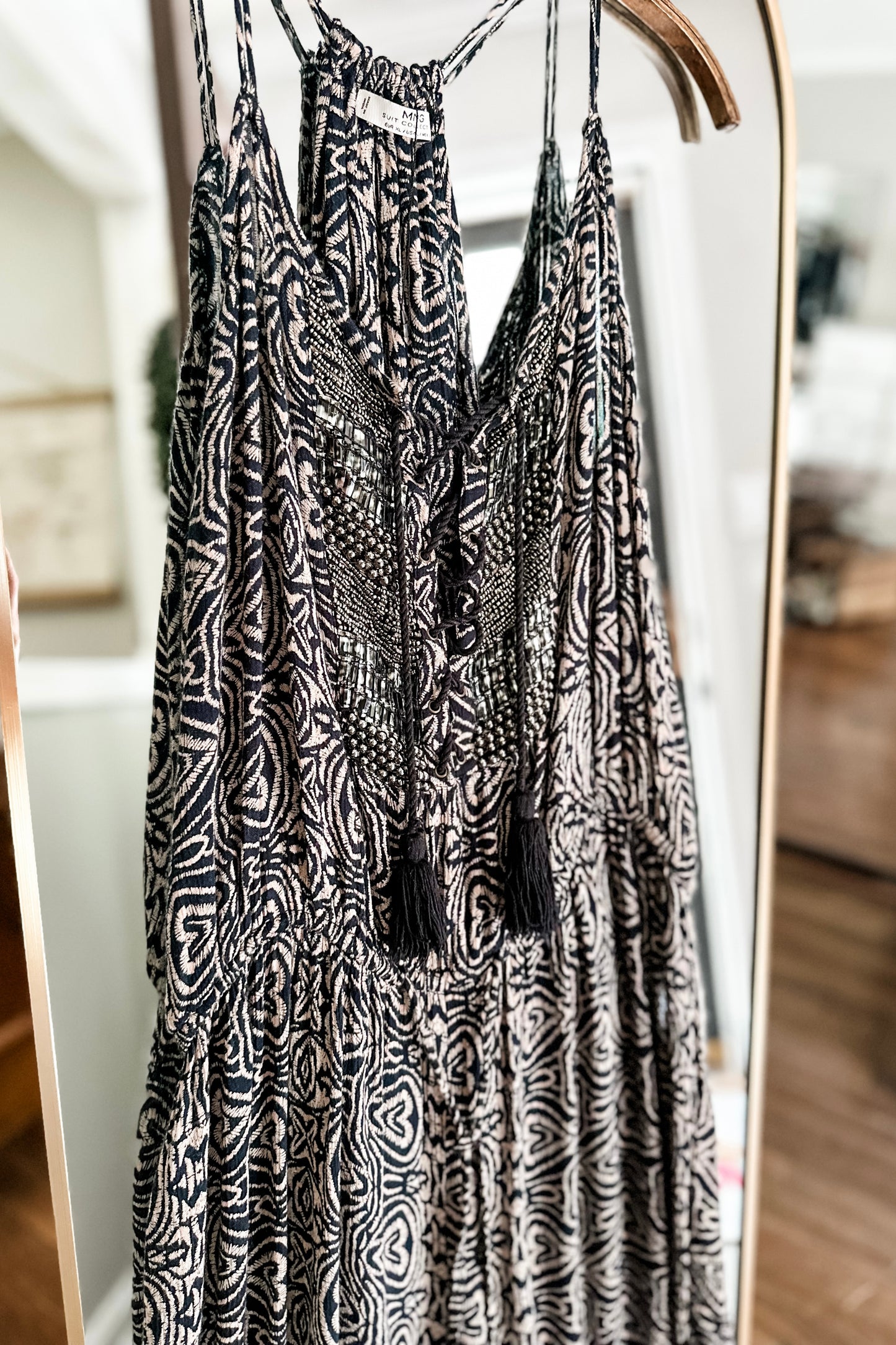 (L) MNG Embellished Jumpsuit
