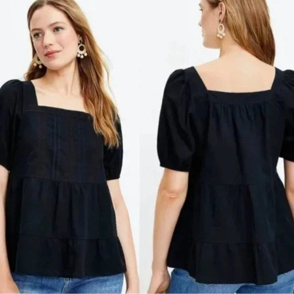 (XL) Loft Lace Blouse
