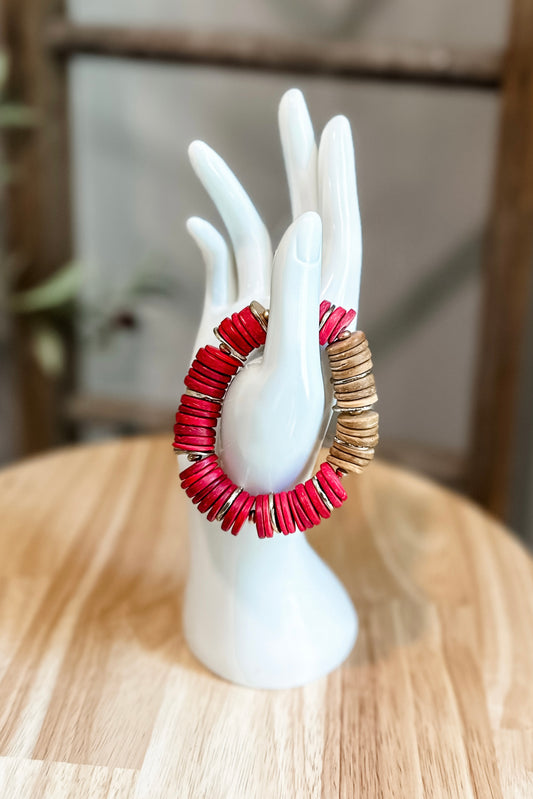 Stretch Wooden Bracelet