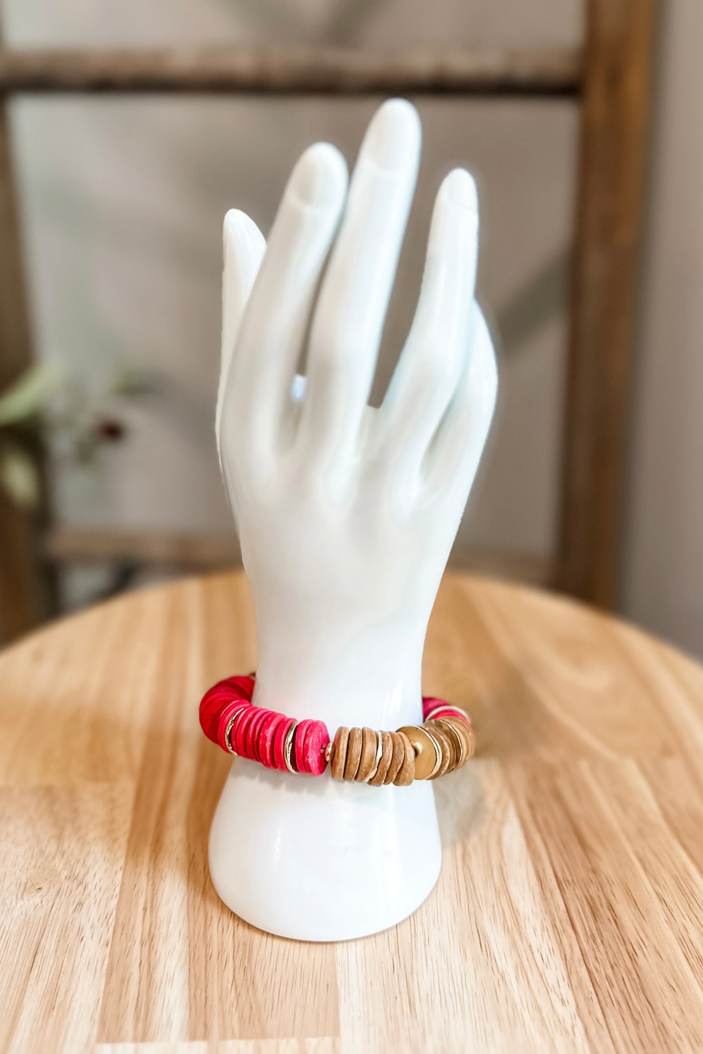 Stretch Wooden Bracelet