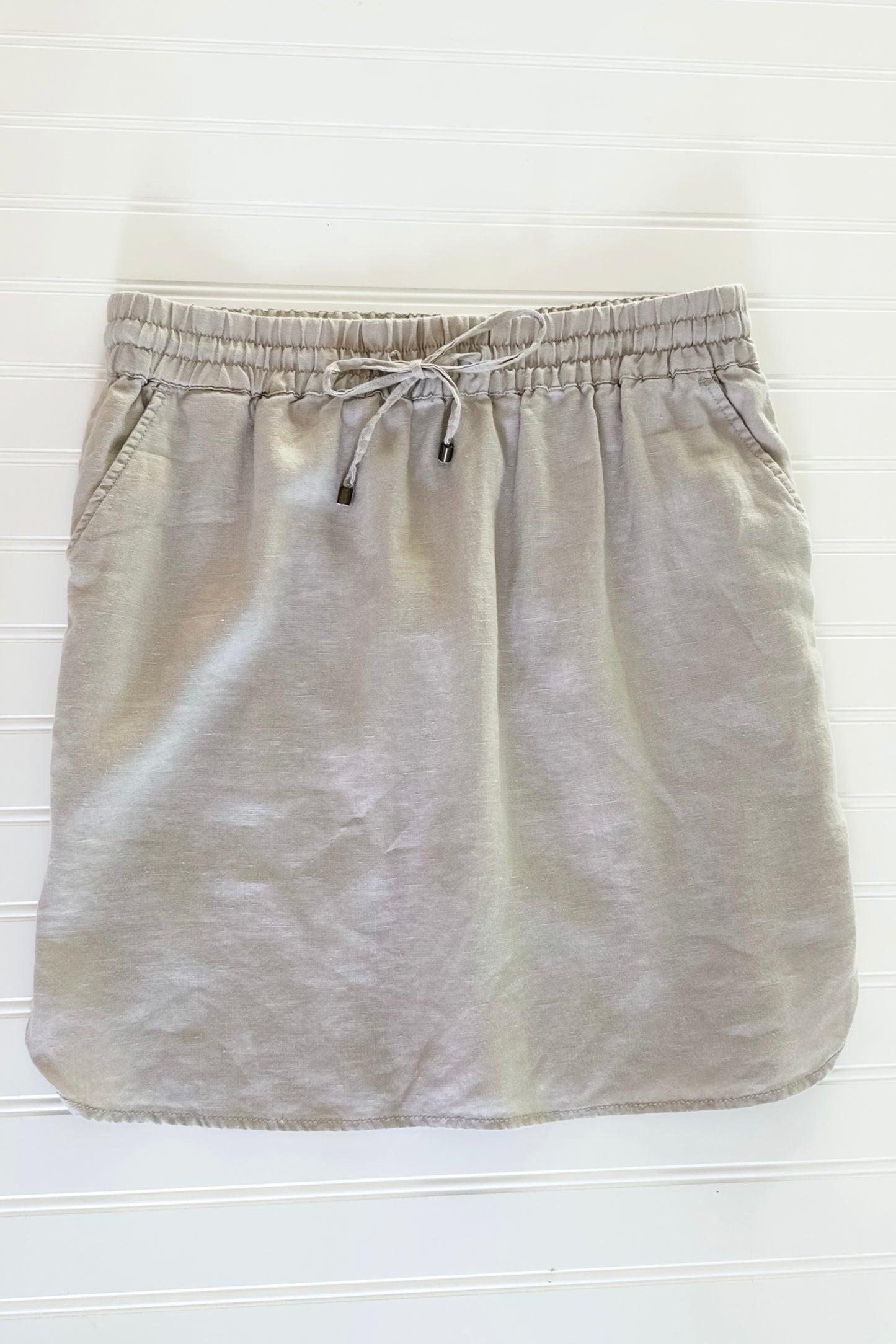 (S) Vintage Kenar Linen Skirt