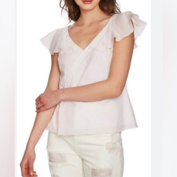 (M) 1 State Ruffle Top