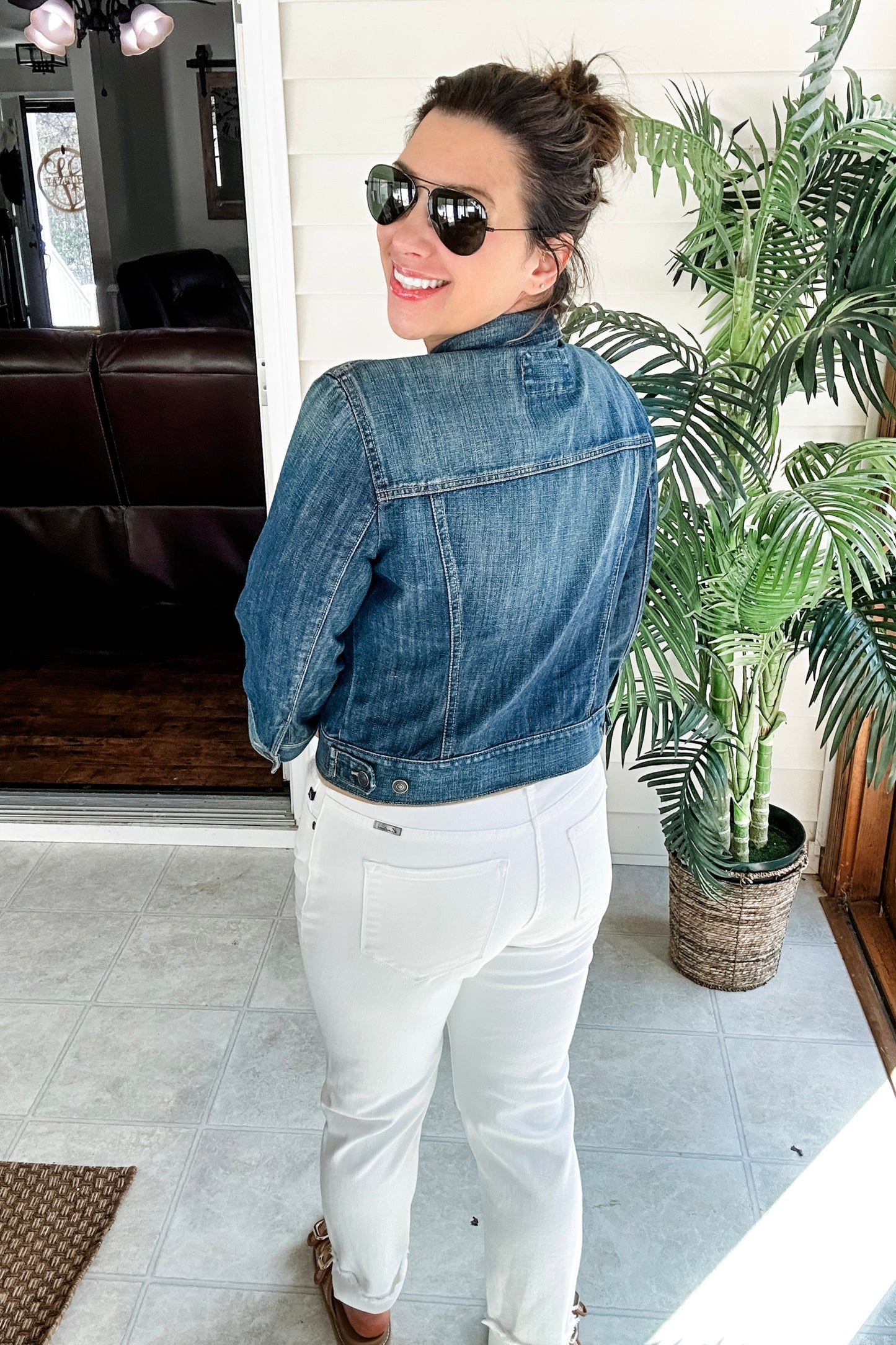 (10) Loft Denim Jacket