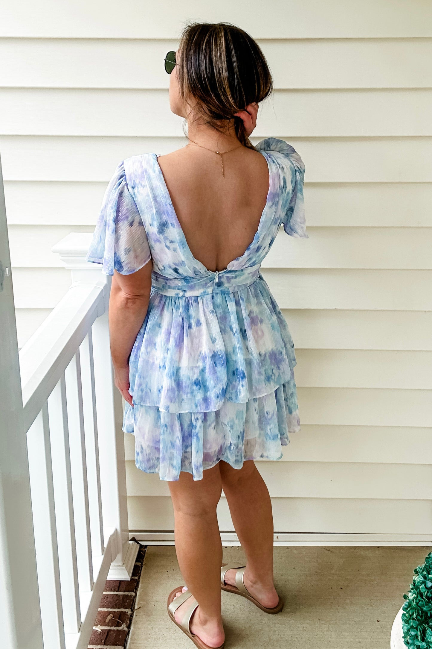 (XL) Lulus Multi Mini Dress
