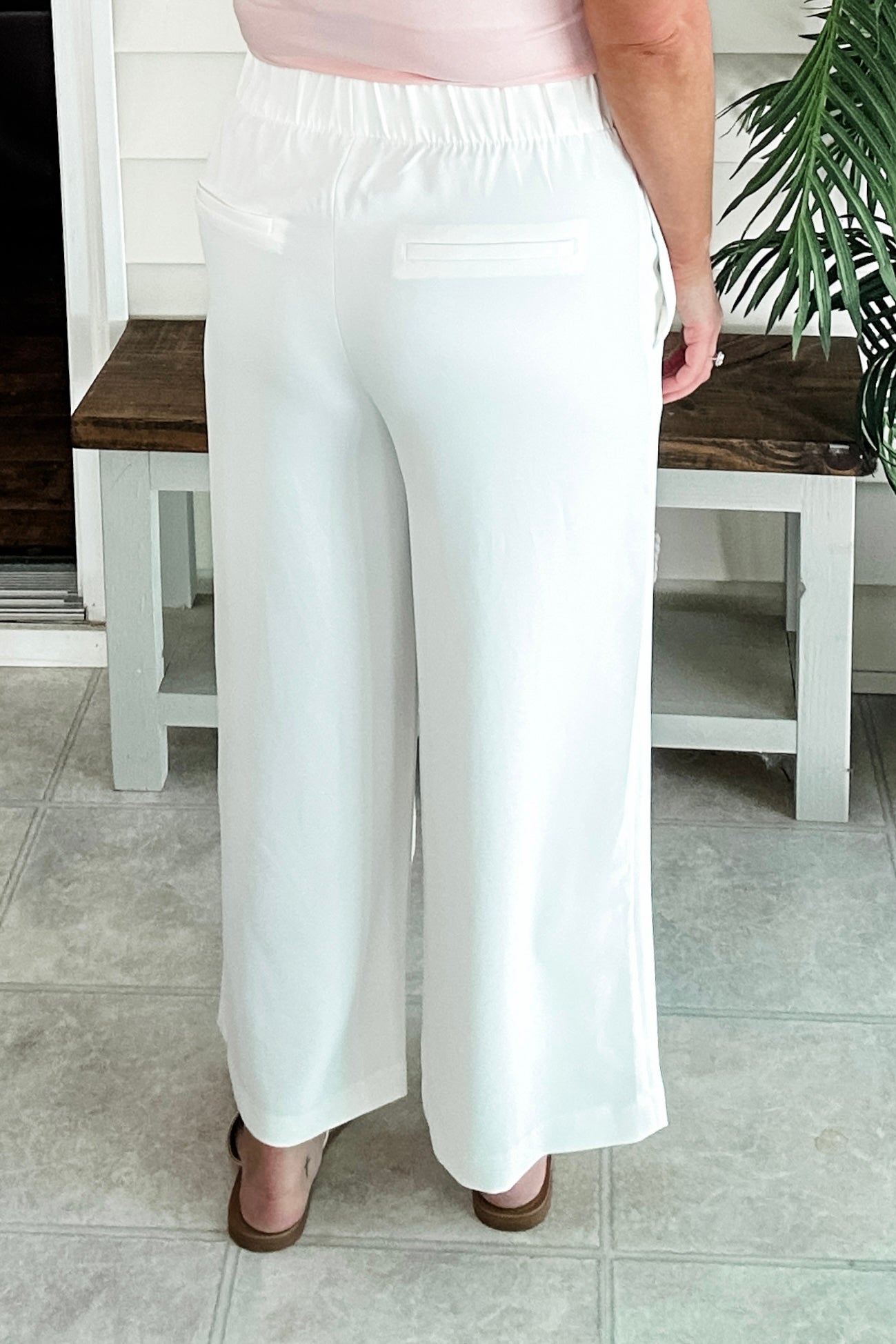 (S) H&M Wide Crop Pant