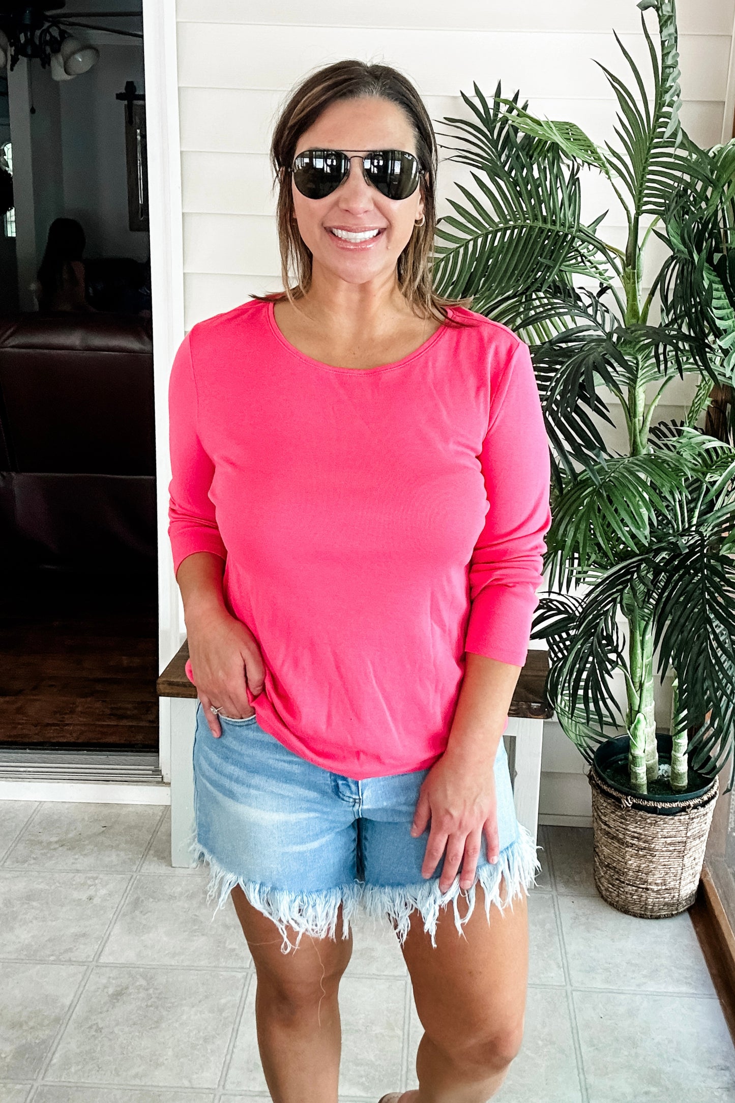 (L) The Talbot Tee • Pink