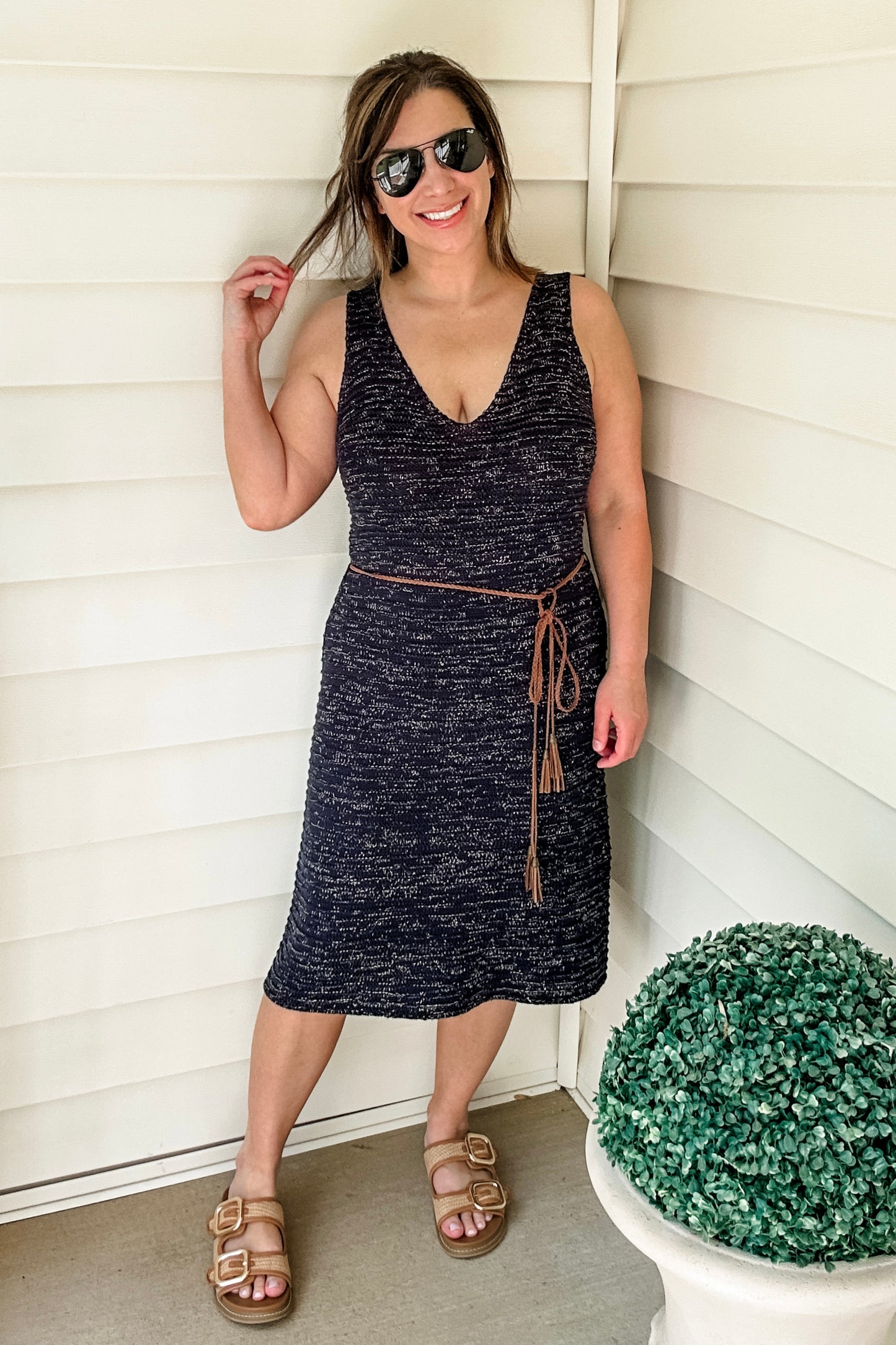 (M) Soft Surroundings Knit Dress
