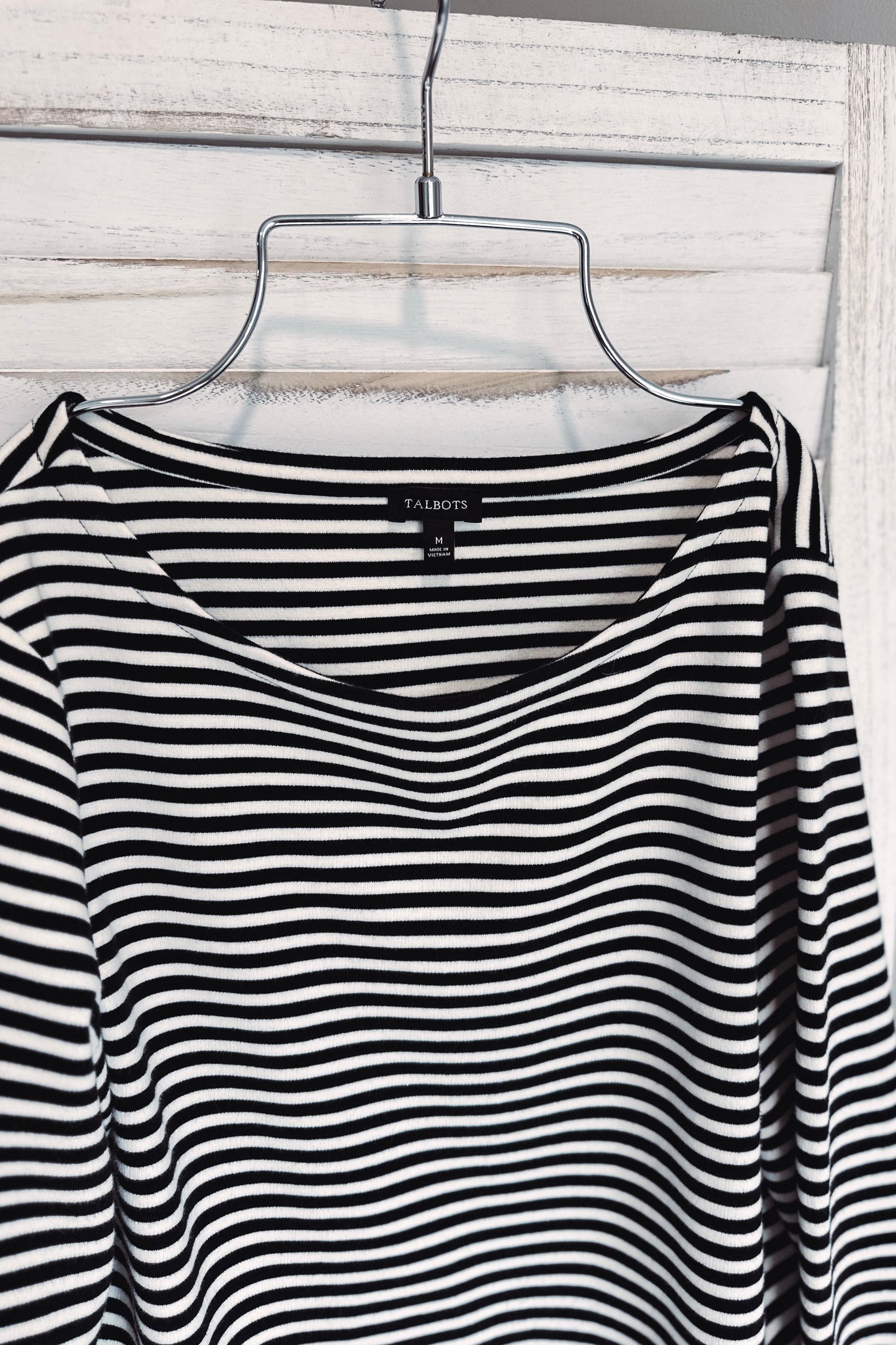 (M) Talbots Striped Tunic Top