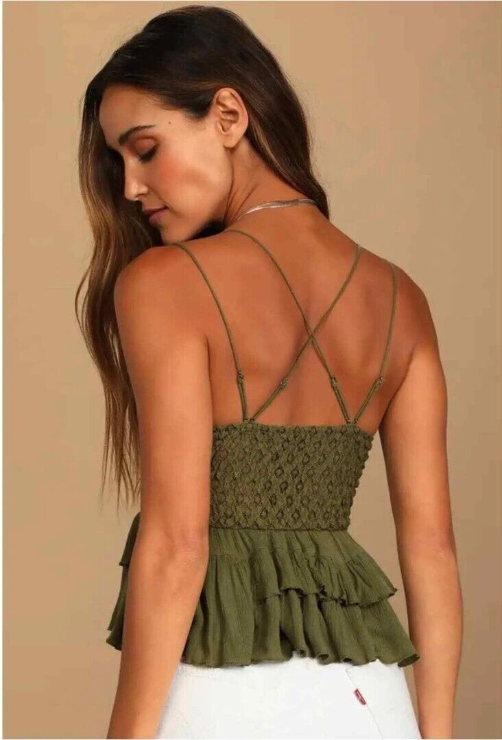 (S) Free People Bralette Top