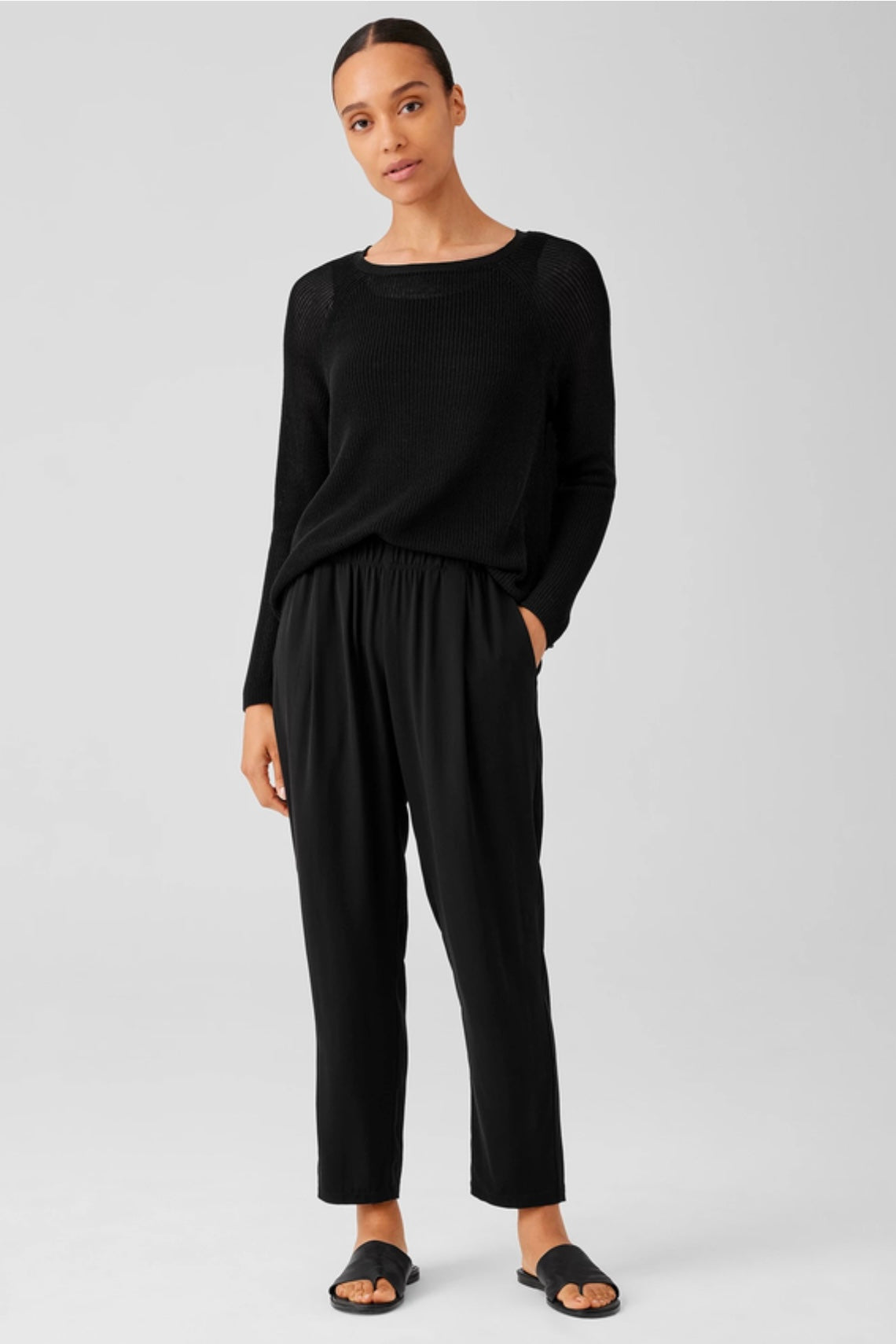 (XL) Eileen Fisher Georgette Pant