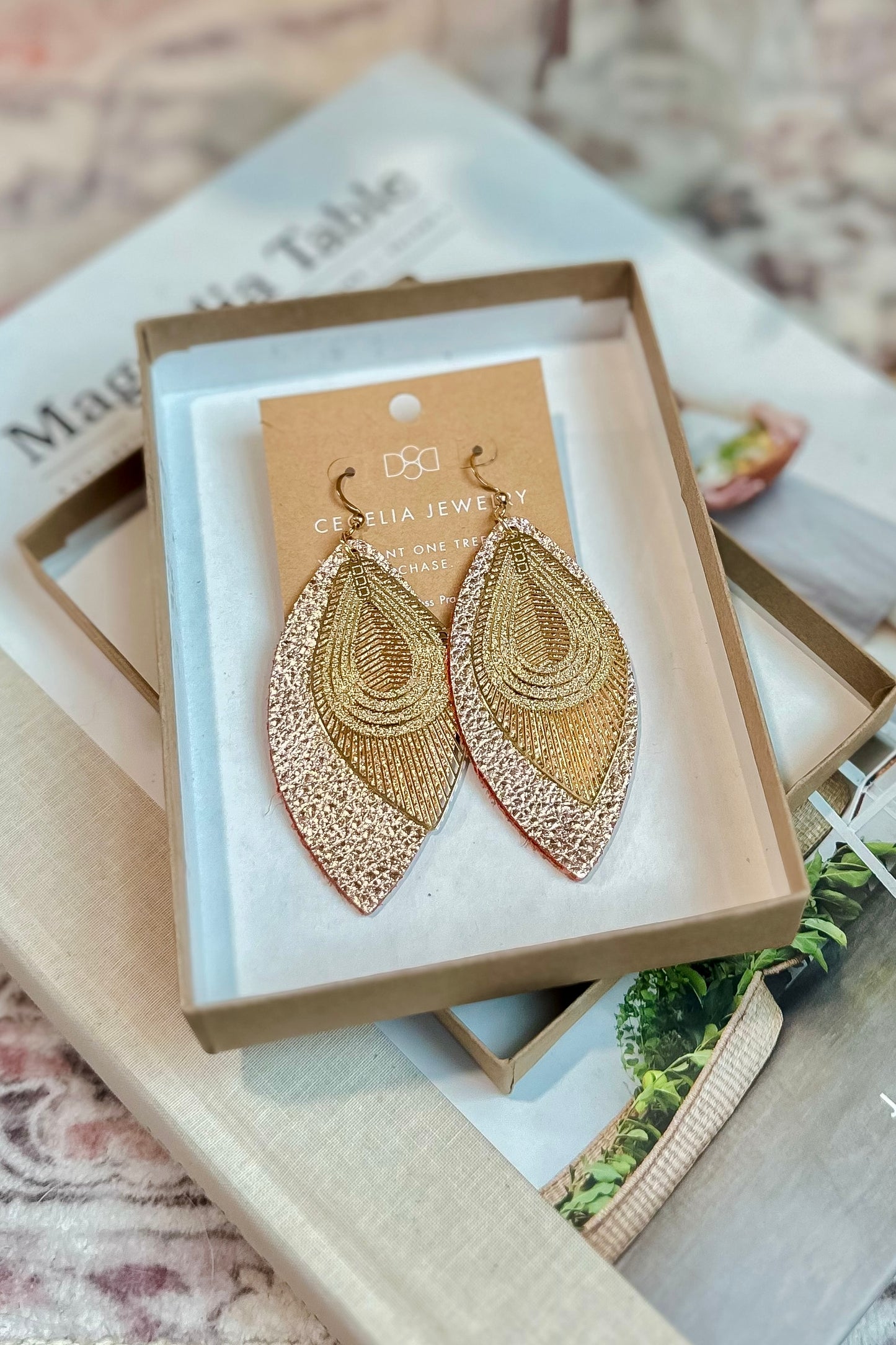 Cecelia Filigree Earrings