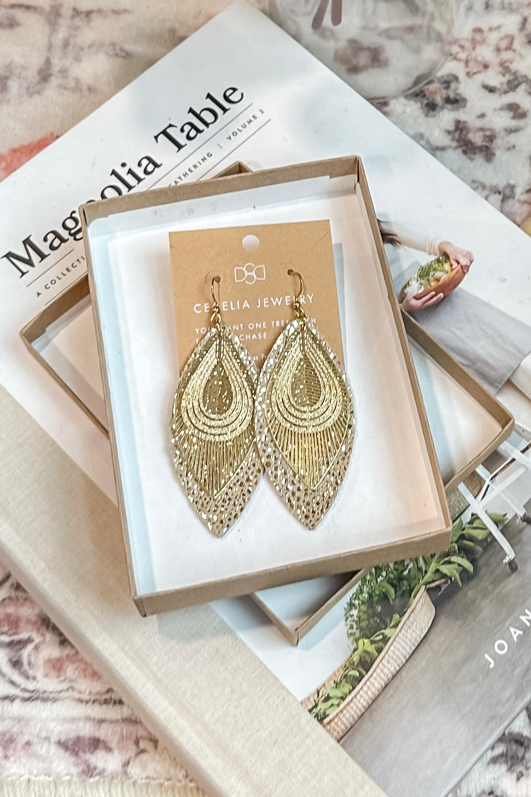 Cecelia Filigree Earrings