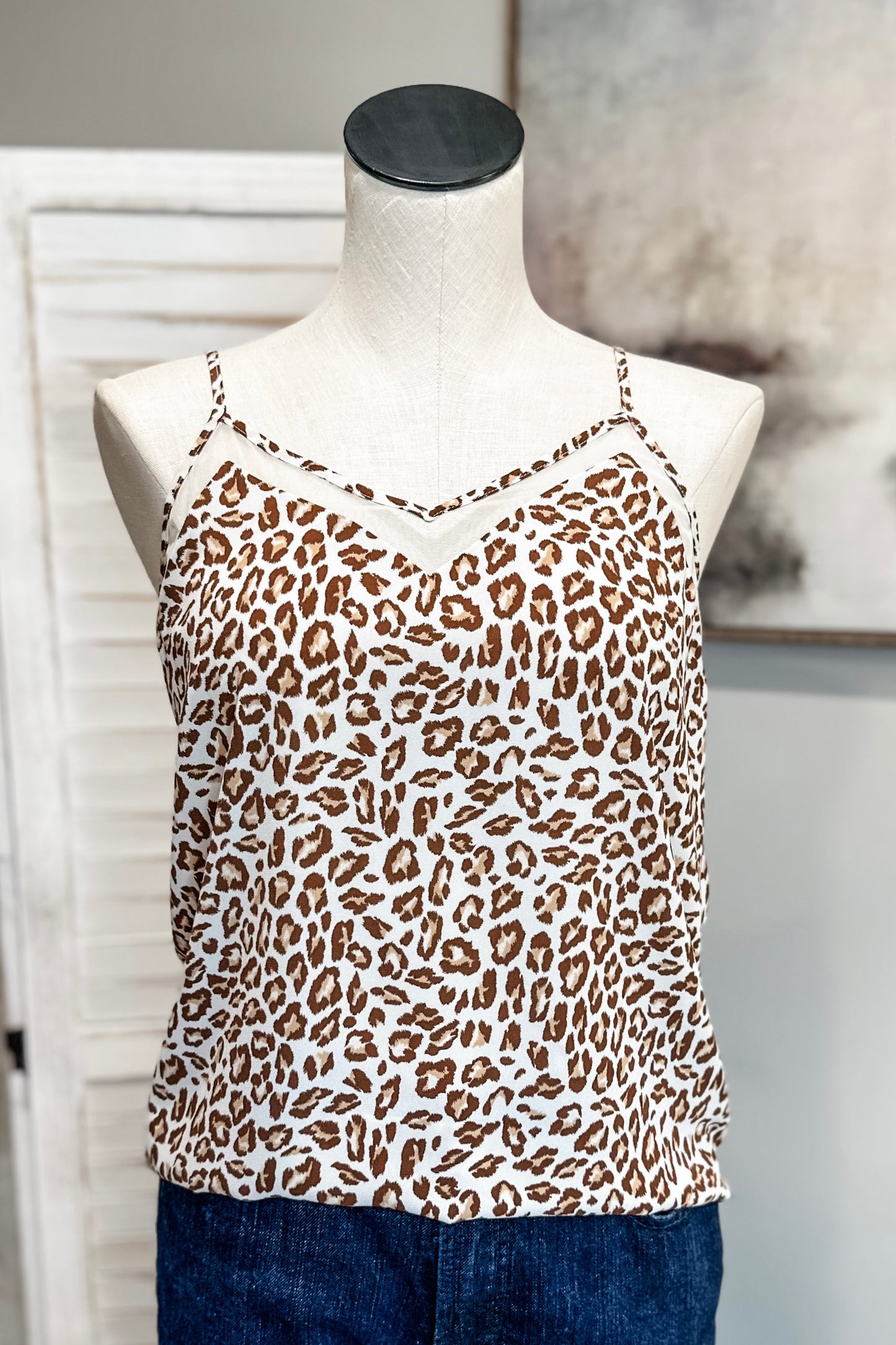 (S) Nine West Leop Cami