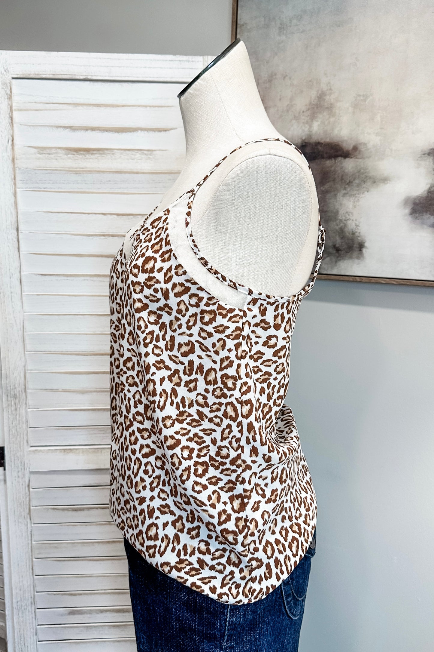 (S) Nine West Leop Cami