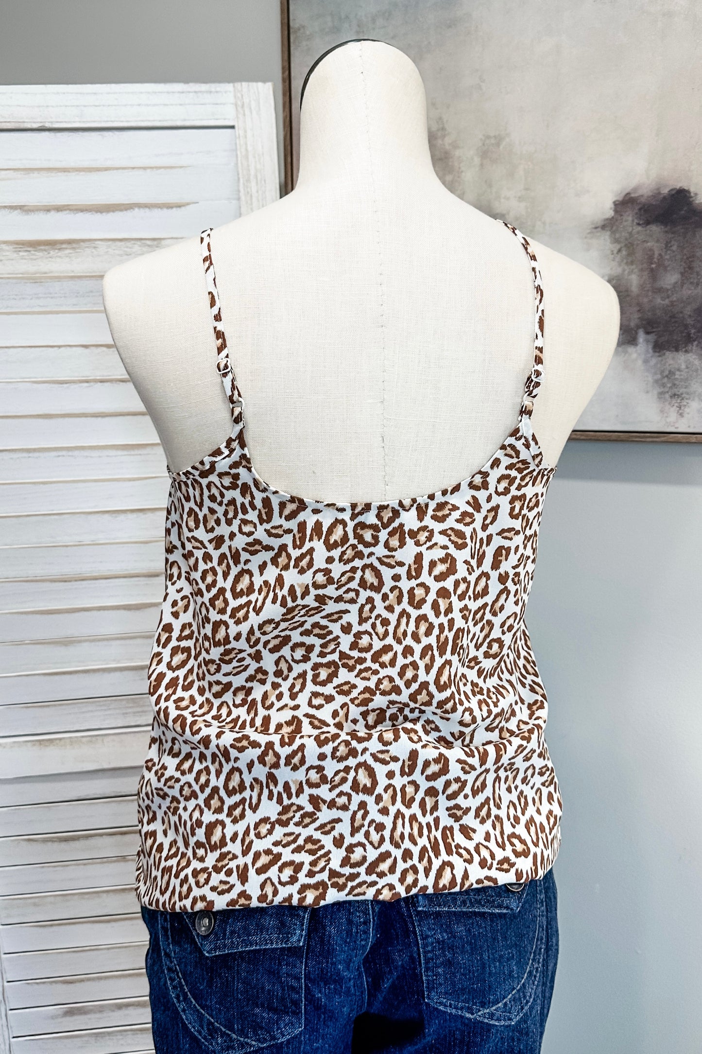 (S) Nine West Leop Cami