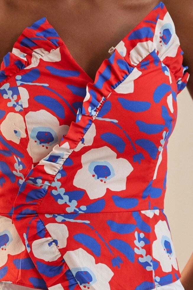 (10) Anthropologie Bustier Top