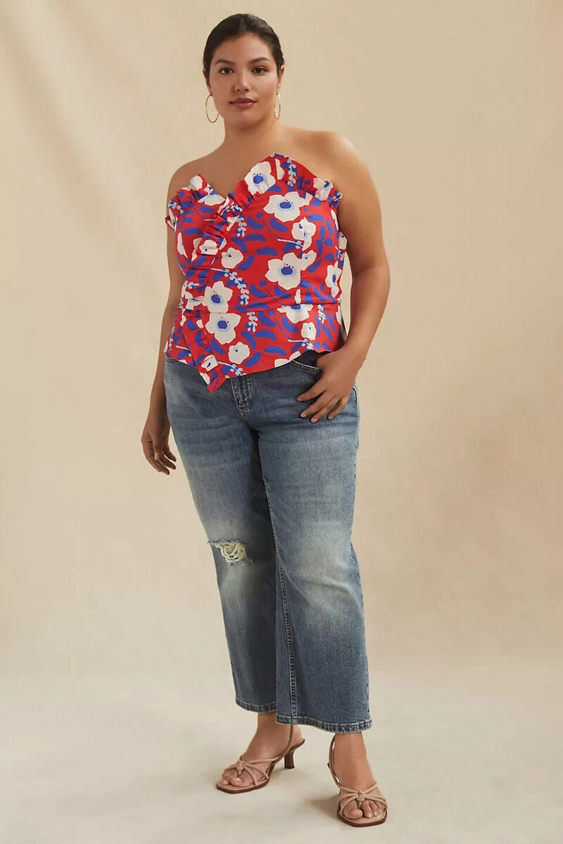 (10) Anthropologie Bustier Top