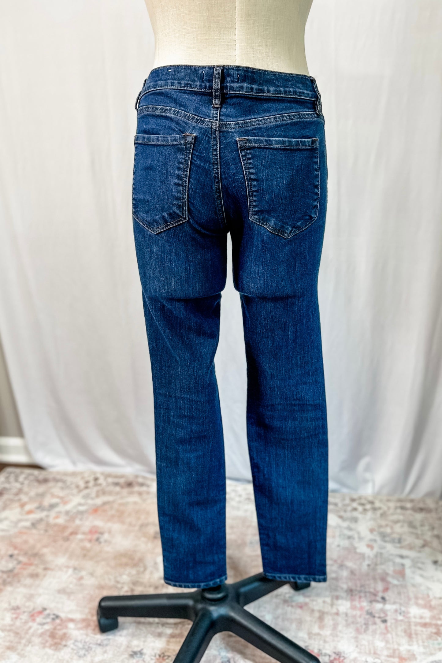 (4) Loft Modern Skinny Jeans