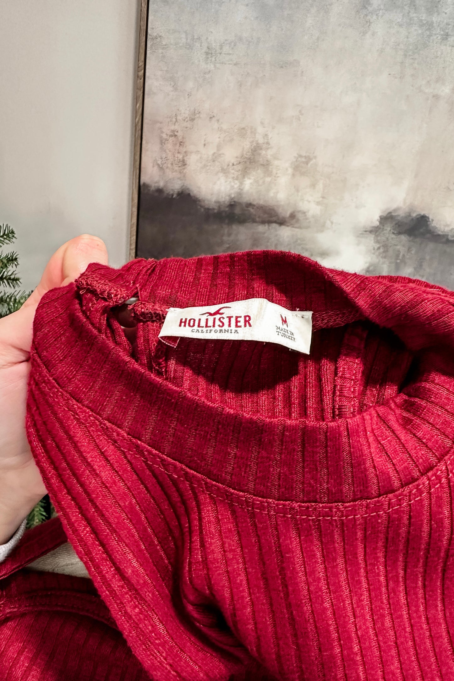 (M) Hollister Ribbed Dress