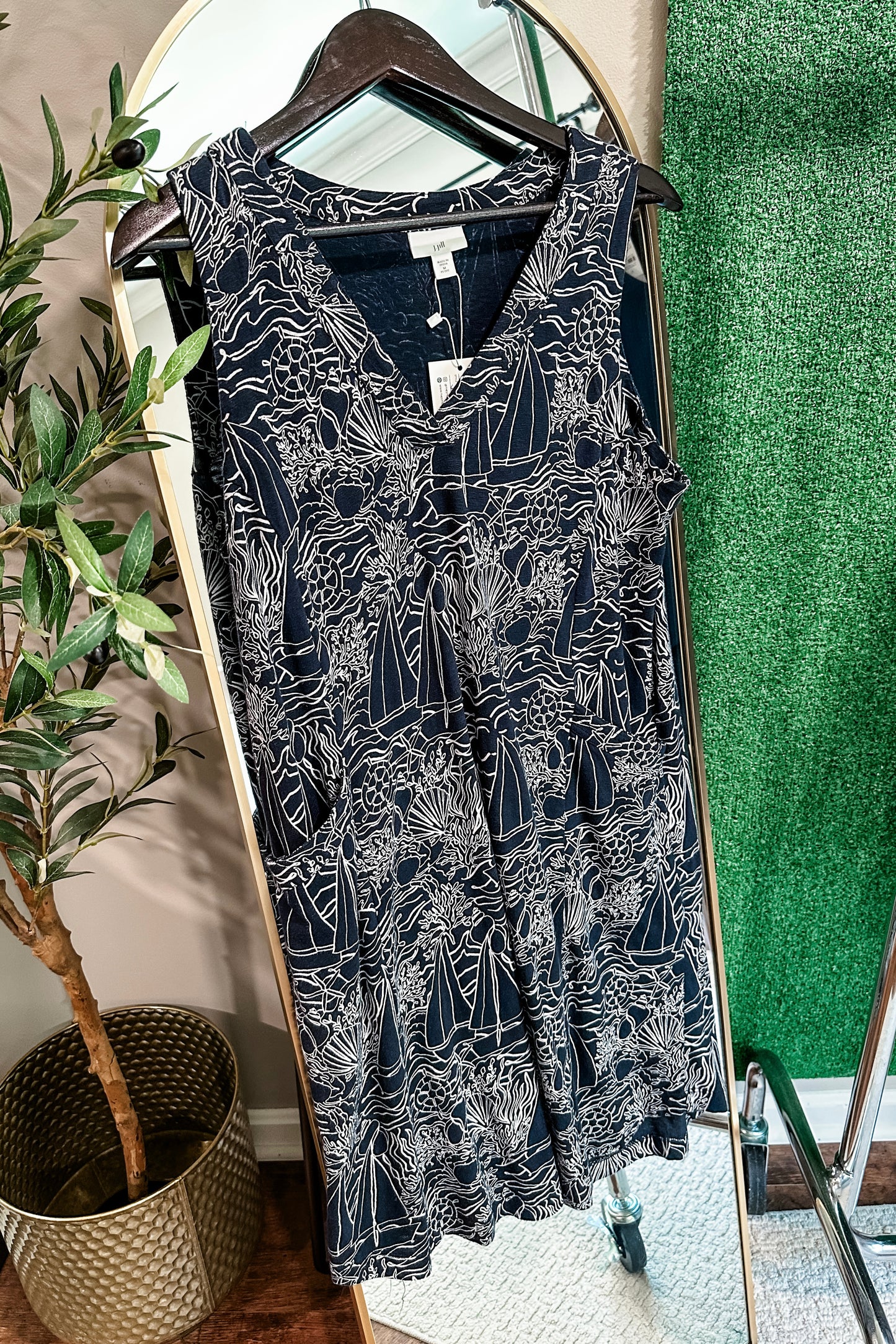 (M) J.Jill Out to Sea Dress