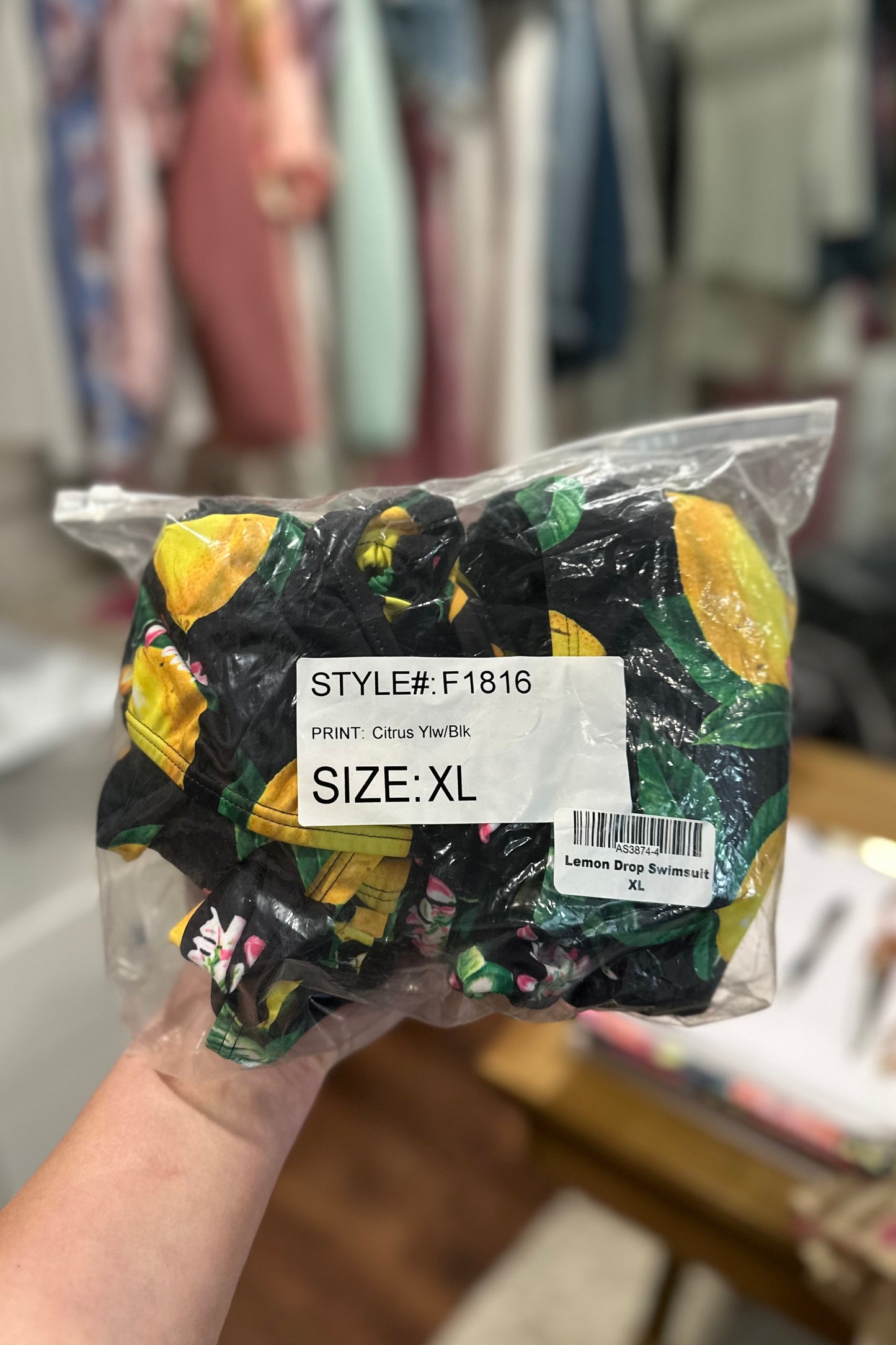 (XL) Lemon Drop Swimsuit