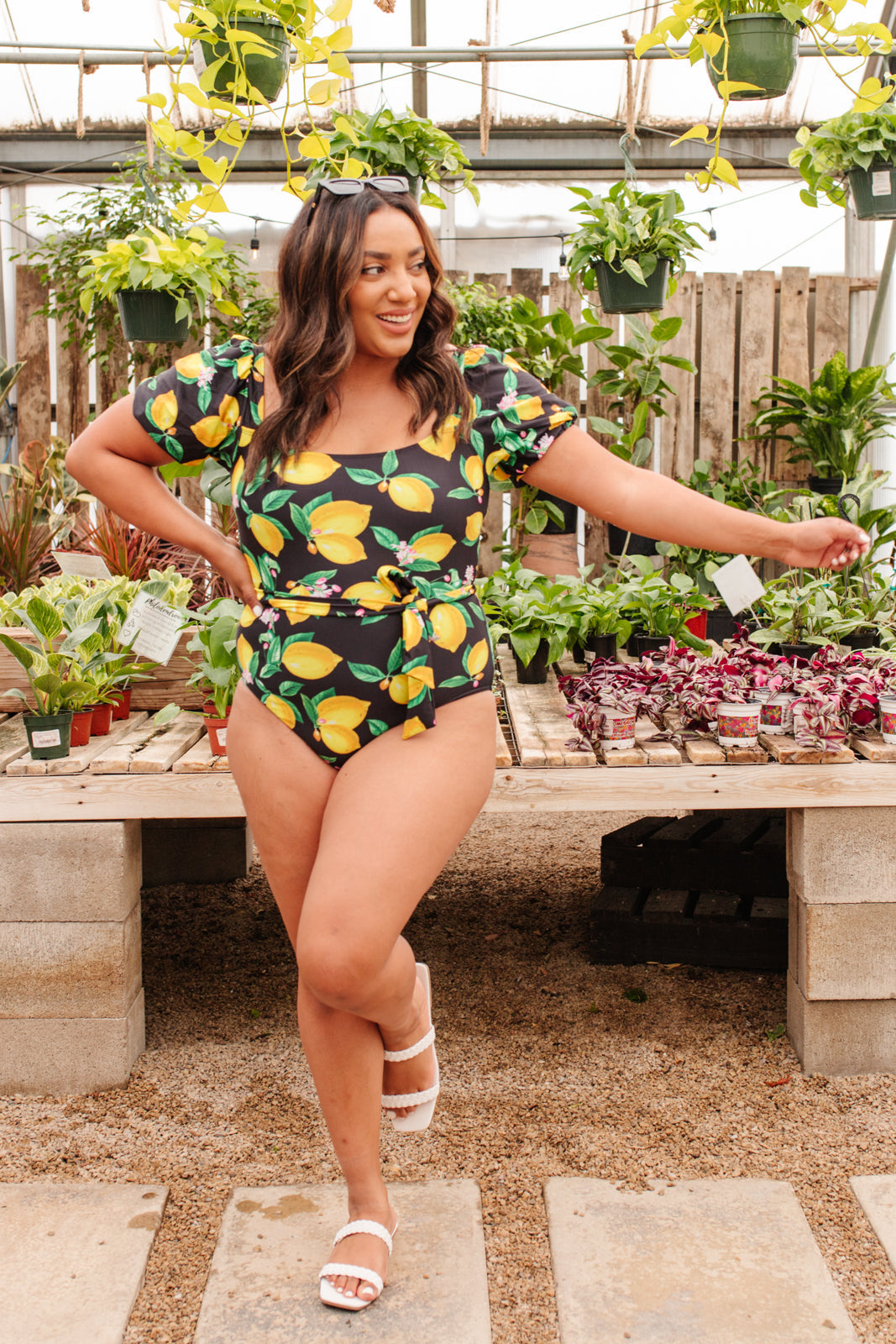 (XL) Lemon Drop Swimsuit