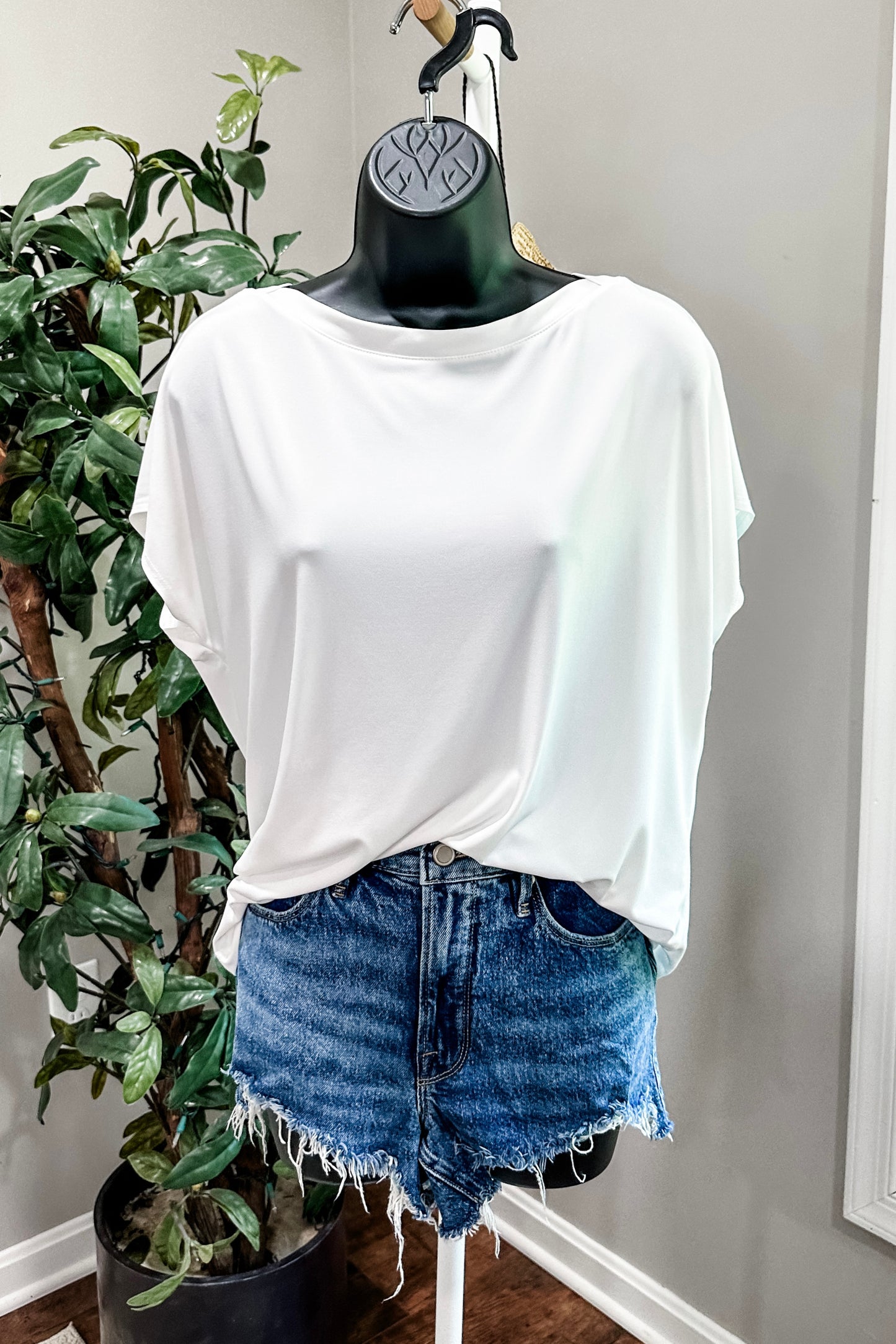(L) Chicos Luxe Top