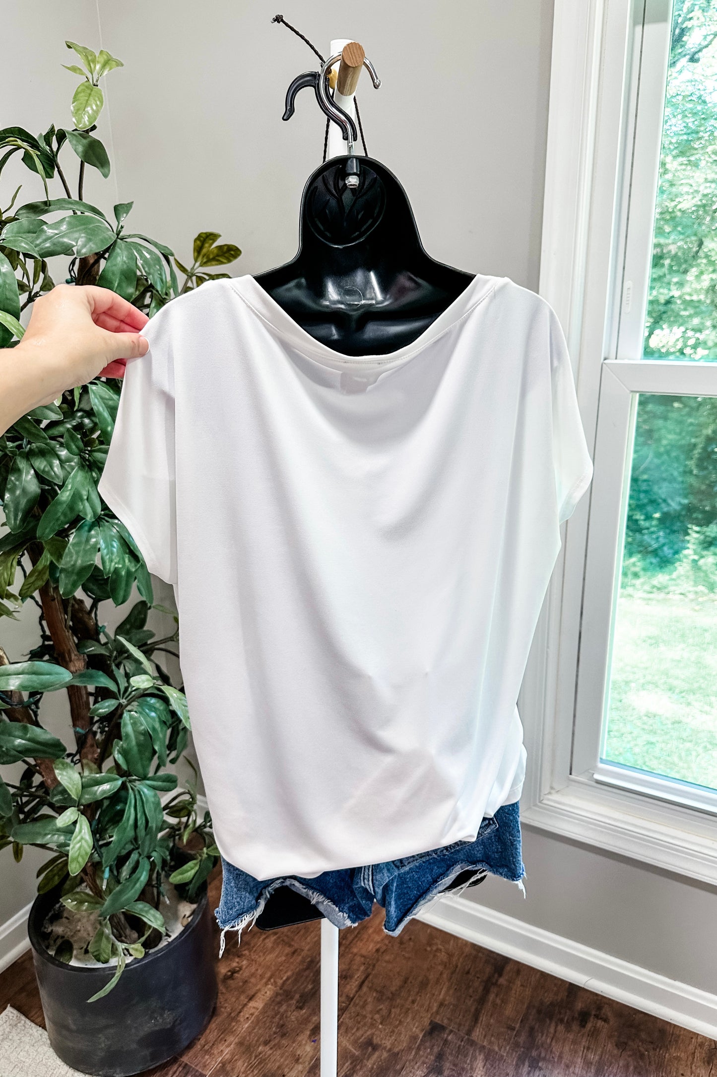 (L) Chicos Luxe Top