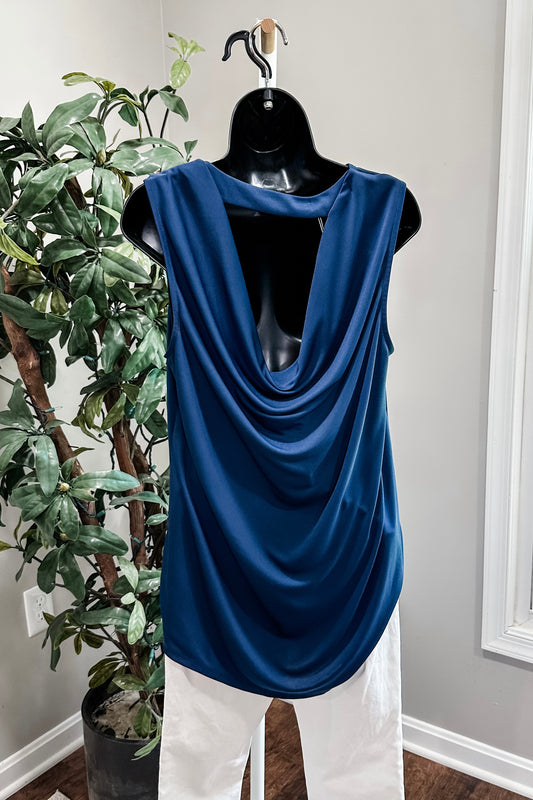 (M) Nine West Drape Tank
