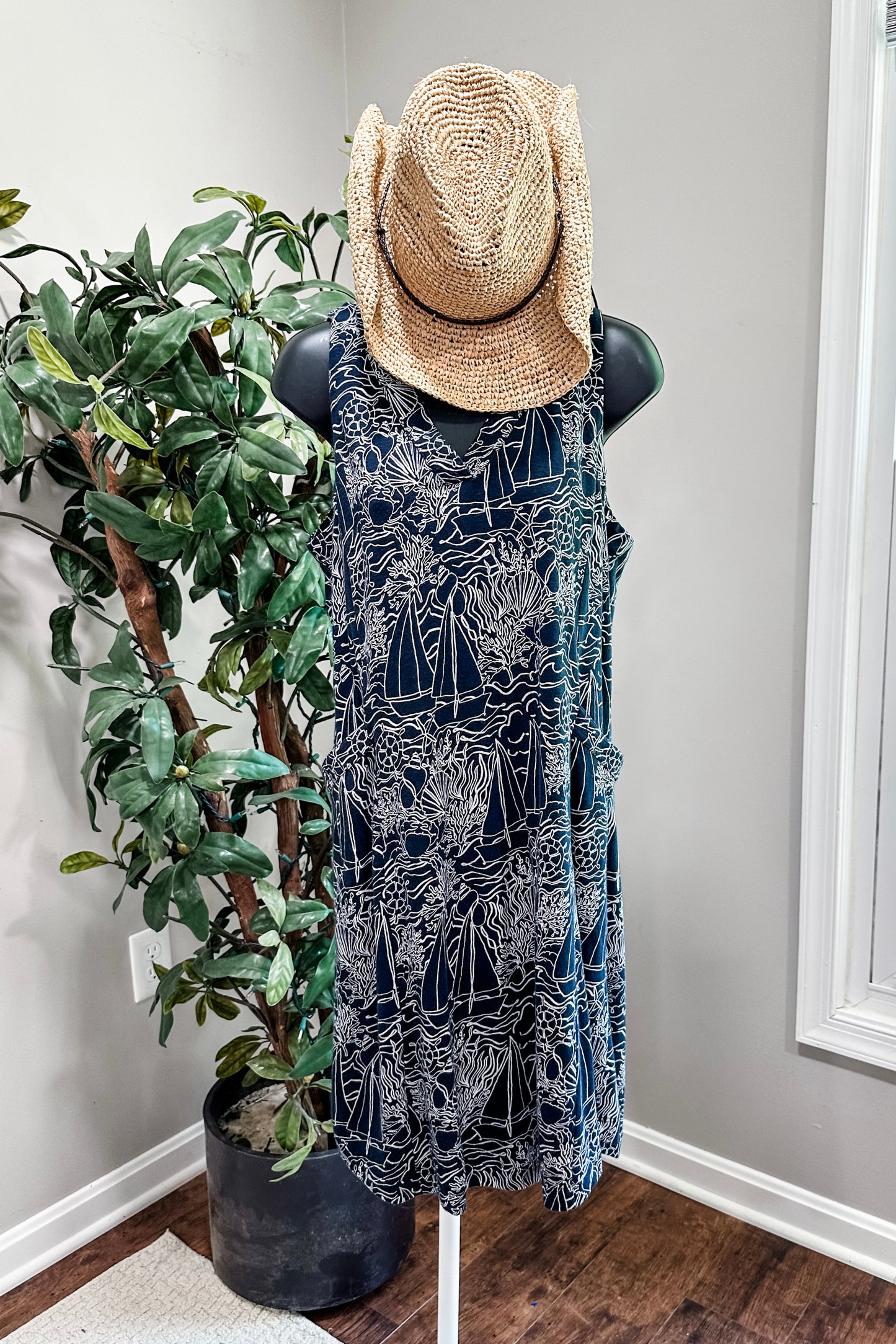 (M) J.Jill Out to Sea Dress